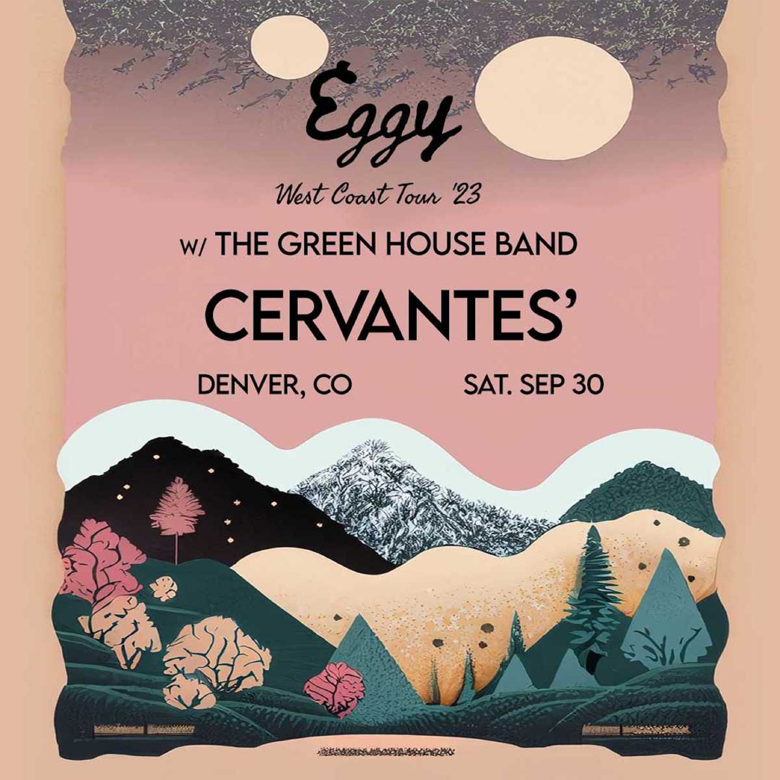 Eggy is about to hatch a musical masterpiece at Cervantes’ Masterpiece Ballroom!