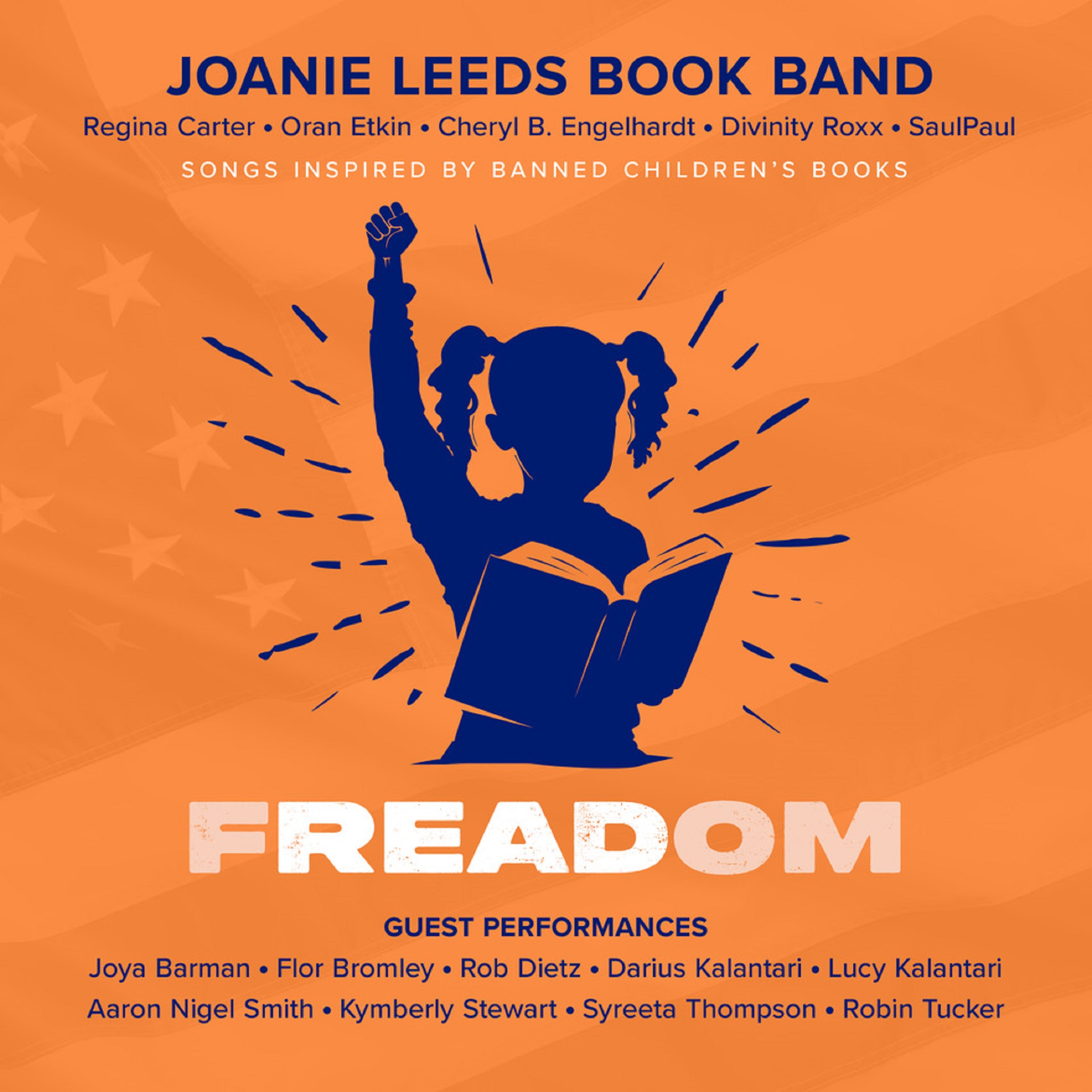 GRAMMY-Winner Joanie Leeds Protests Against Banned Books Movement with New Album, "FREADOM" + New Single & Music Video for "Banned"