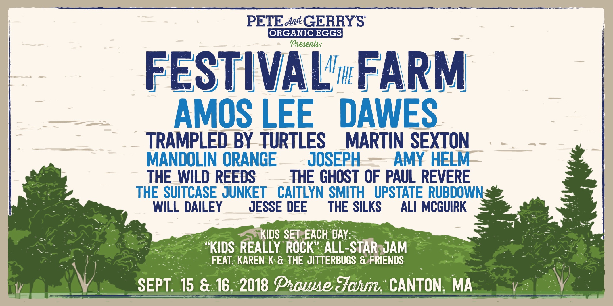 Trampled by Turtles, Martin Sexton and more added to 2018 Festival at the Farm