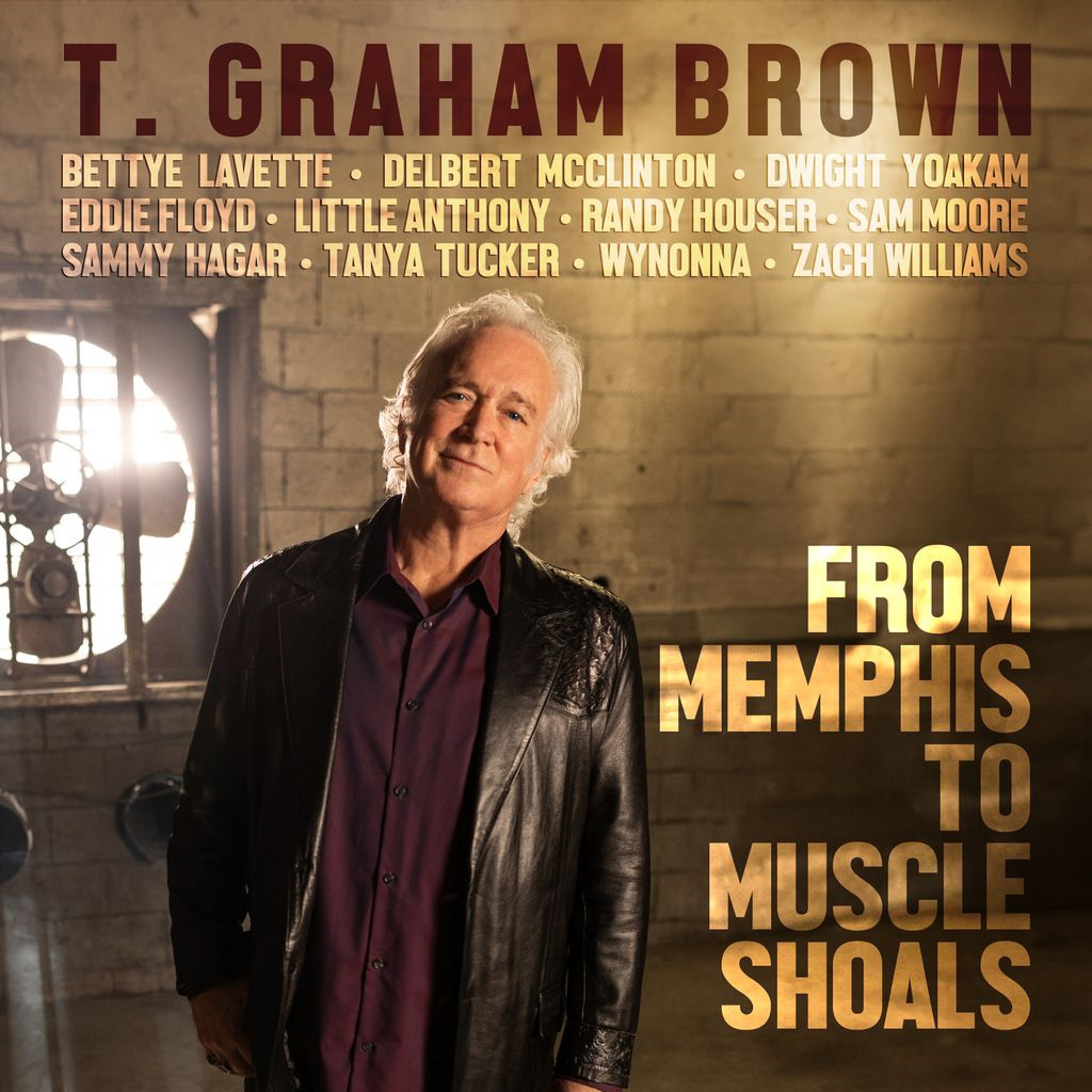 T. Graham Brown Reveals New Studio Album 'From Memphis to Muscle Shoals' with Legendary Collaborations: Pre-Order Now!