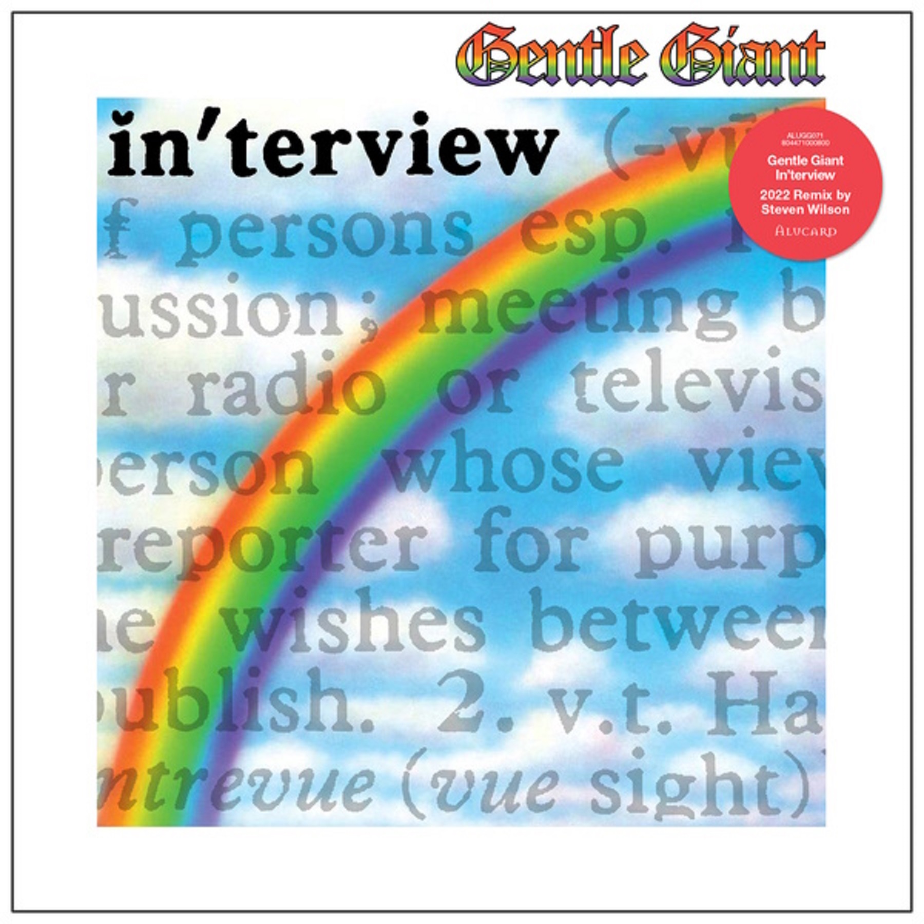 Prog Legends Gentle Giant’s “Interview” Steven Wilson Remix To Be Released on CD, 5.1 Blu-ray and 180g Vinyl June 16, 2023