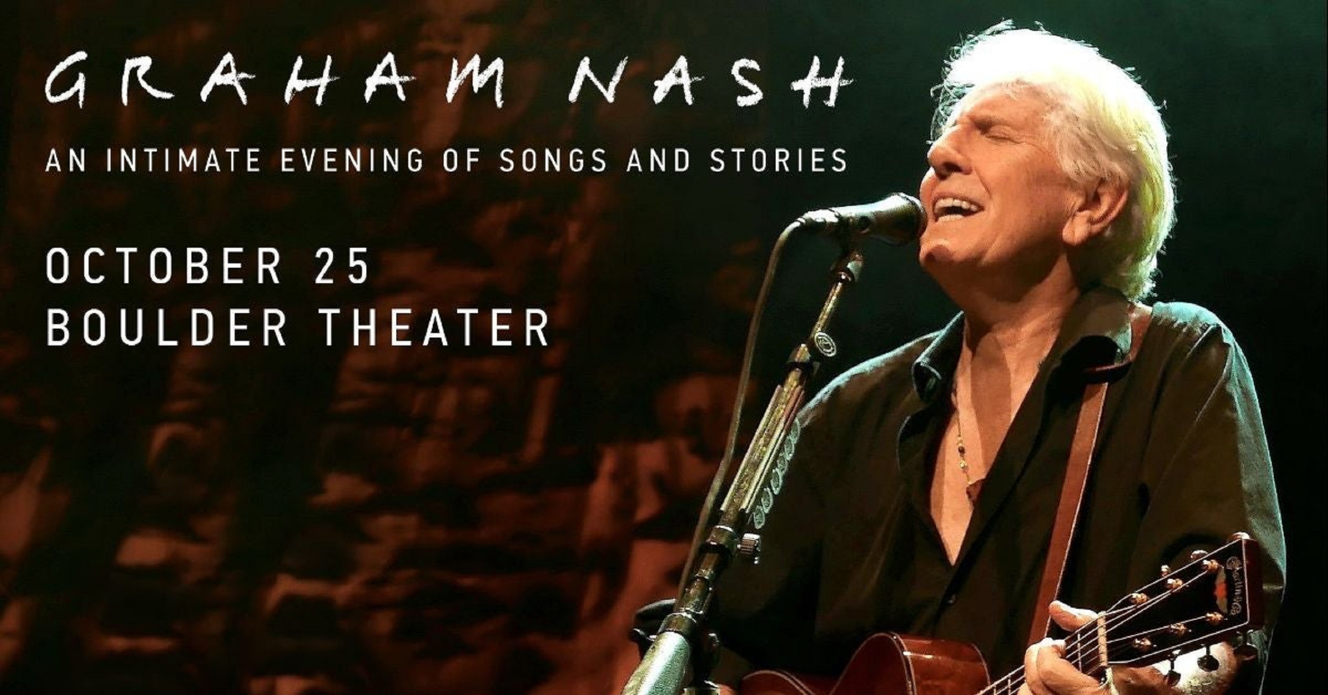 Graham Nash to play Boulder Theater October 25th, 2022