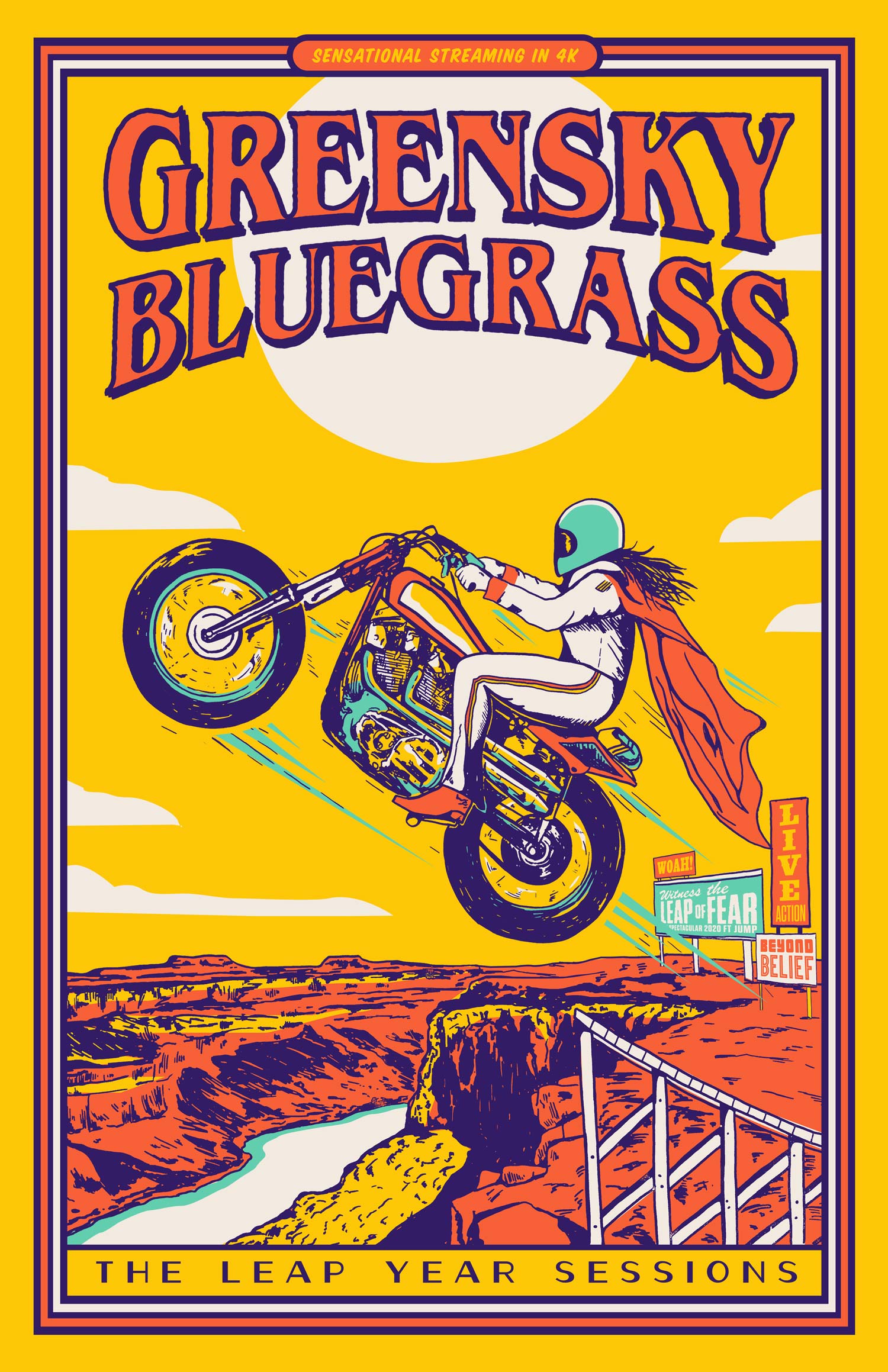 Greensky Bluegrass Streams 2nd Virtual Tour Performance on 8/14