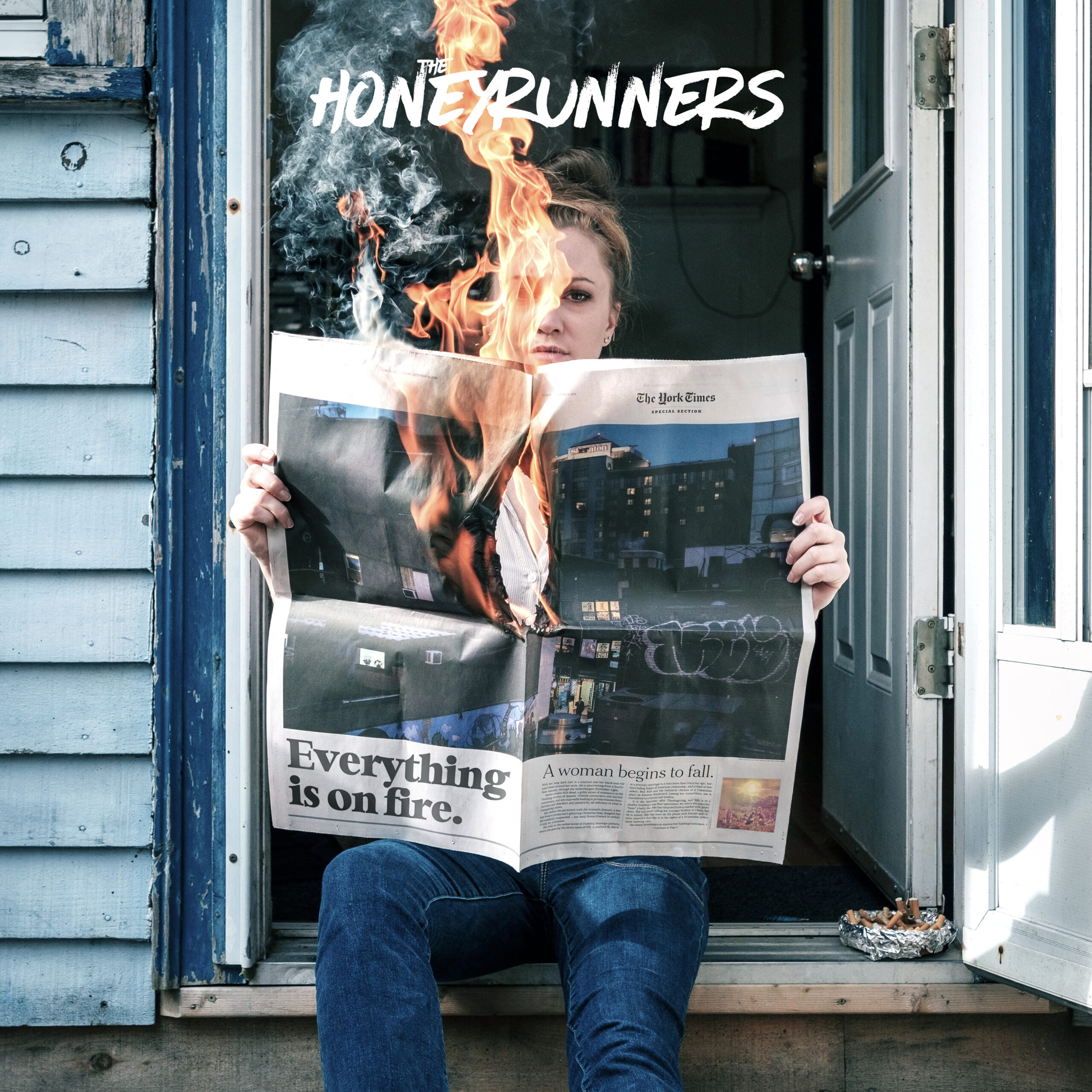 The Honeyrunners, release their debut LP “Everything Is On Fire”