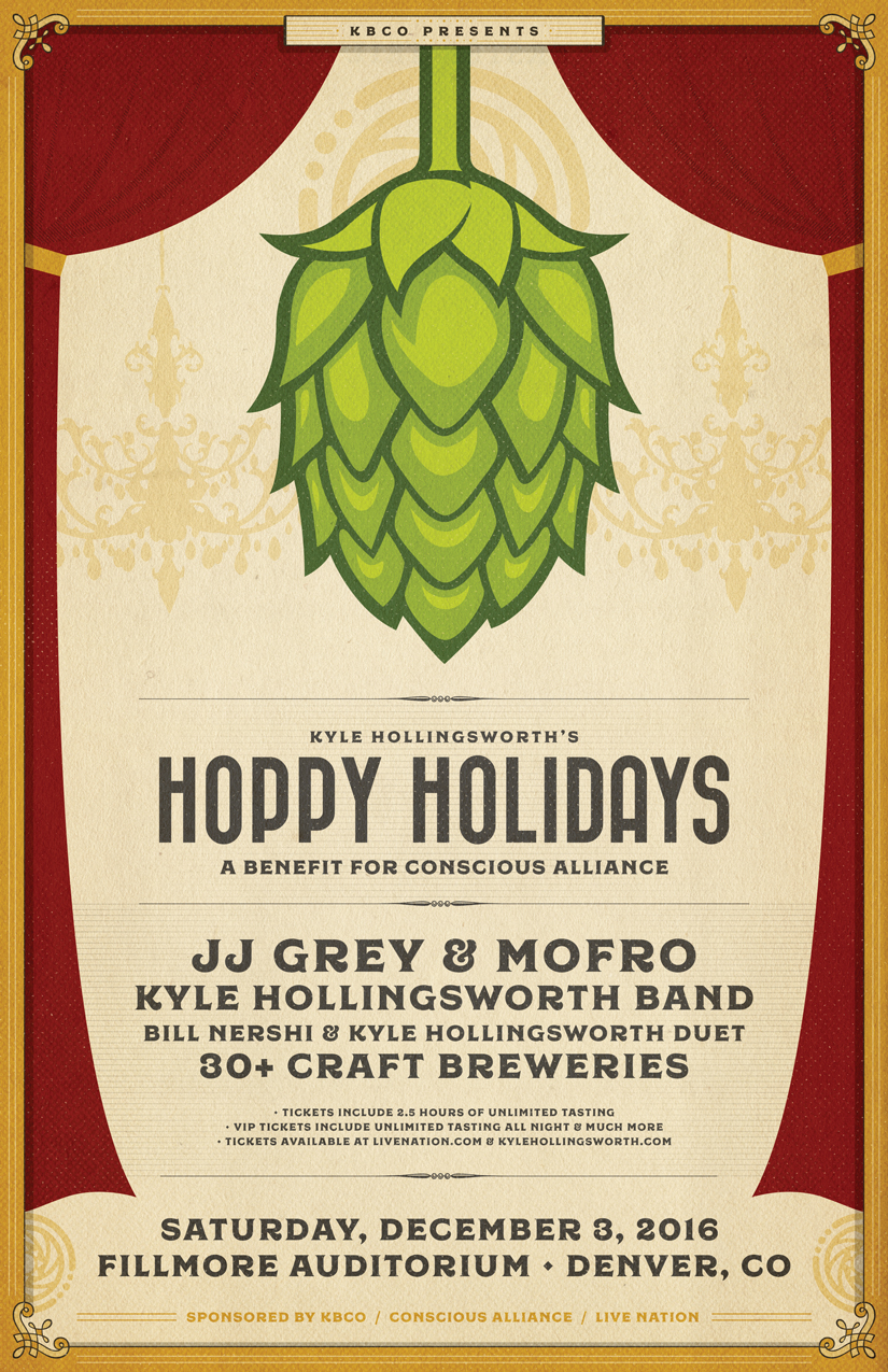 Kyle Hollingsworth Announces 2016 Hoppy Holidays