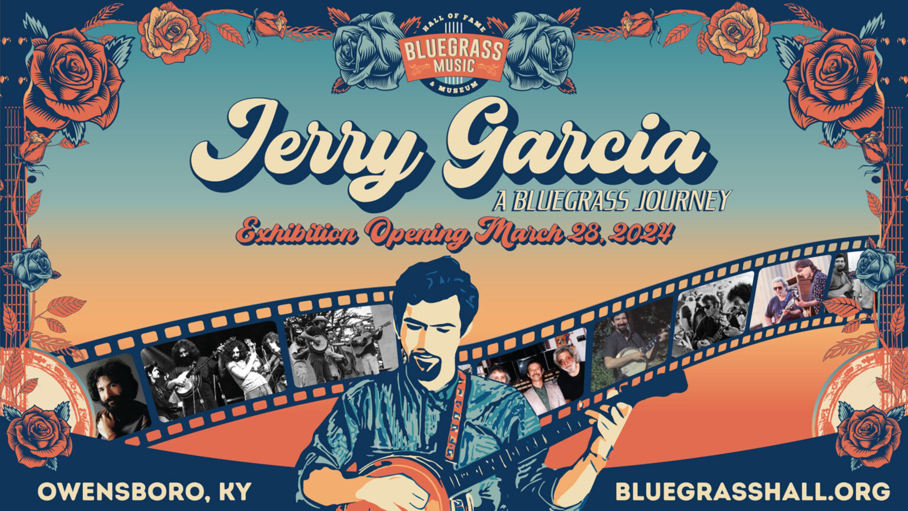 Jerry Garcia: A Bluegrass Journey Exhibition  Opening Weekend Celebration