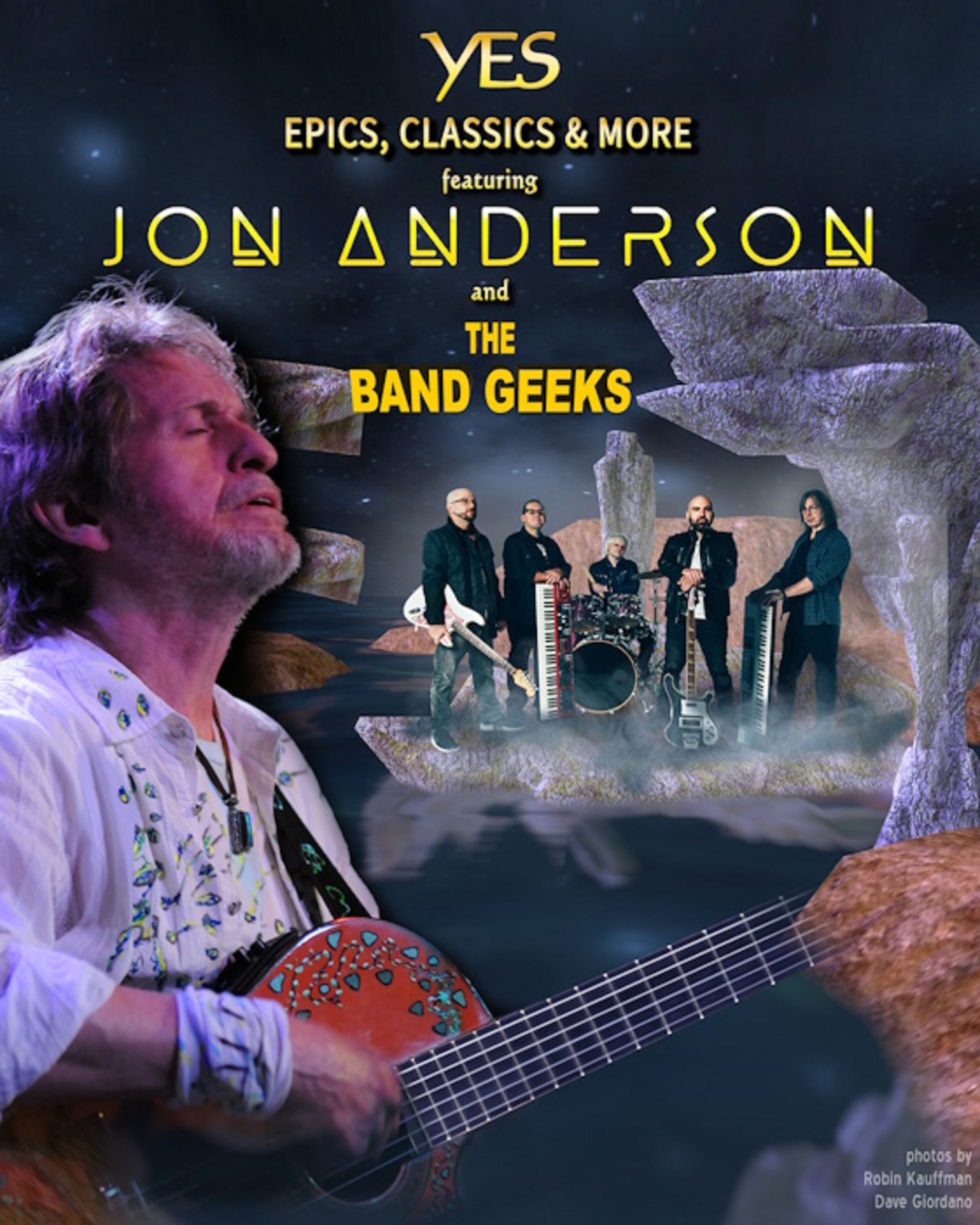 YES Legend Jon Anderson and The Band Geeks Release New Album “TRUE” on August 23rd, Debut Single and Video Premiere Mid-June!