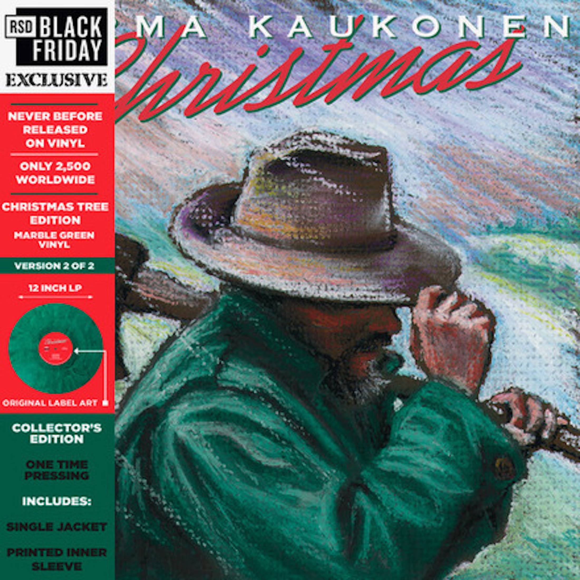 Christmas By Jorma Kaukonen Will Be Released RSD – Black Friday 2021 on Vinyl