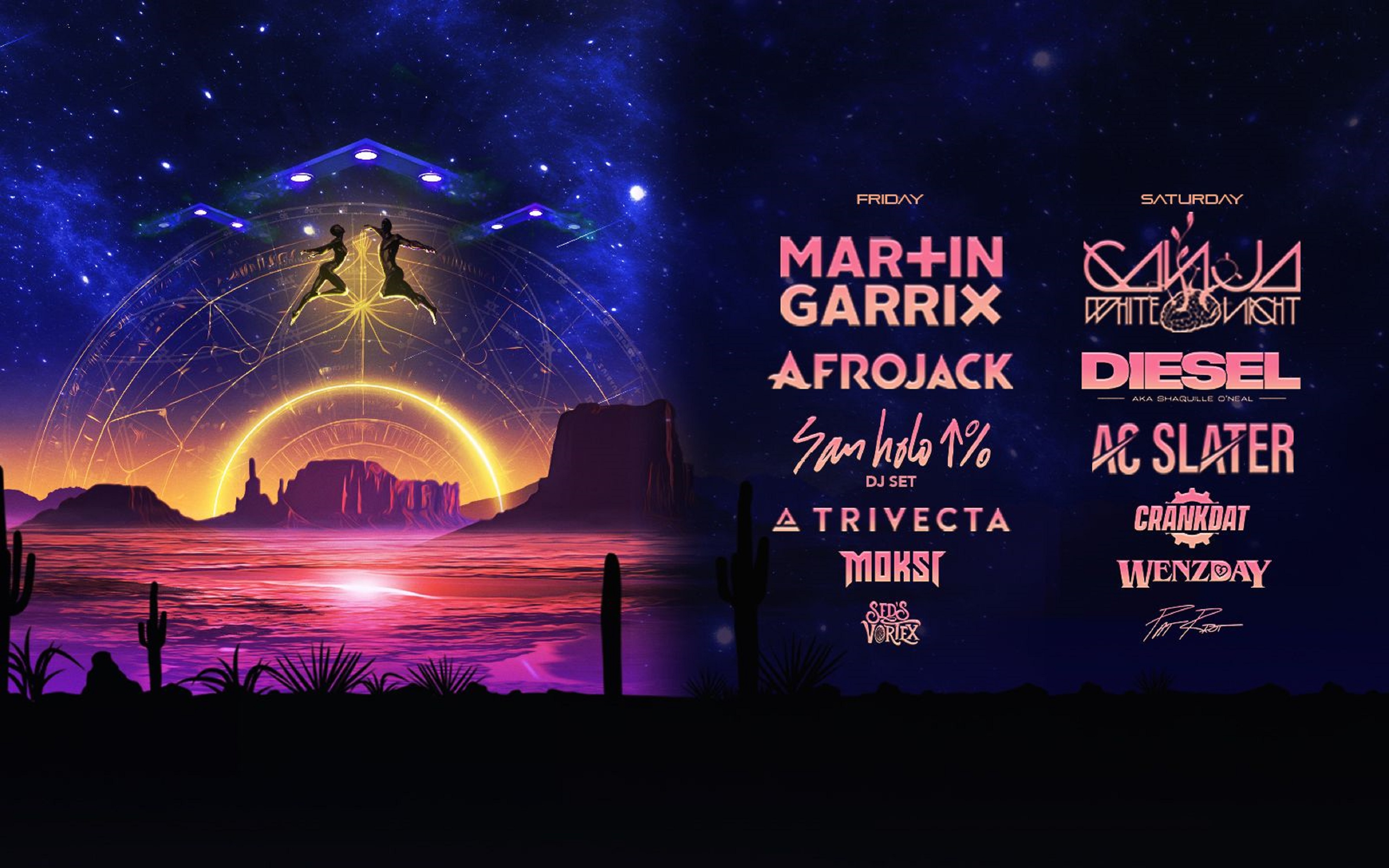 PHXLIGHTS: AMONG THE STARS LOOKS UPWARDS AS RELENTLESS BEATS’ MARQUEE FESTIVAL LANDS APRIL 07 & 08 AT PHOENIX RACEWAY