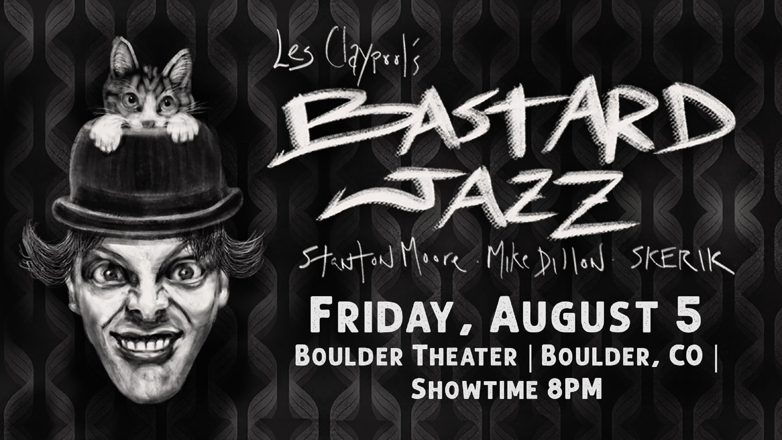 LES CLAYPOOL'S BASTARD JAZZ - 08.05.22 - BOULDER THEATER External