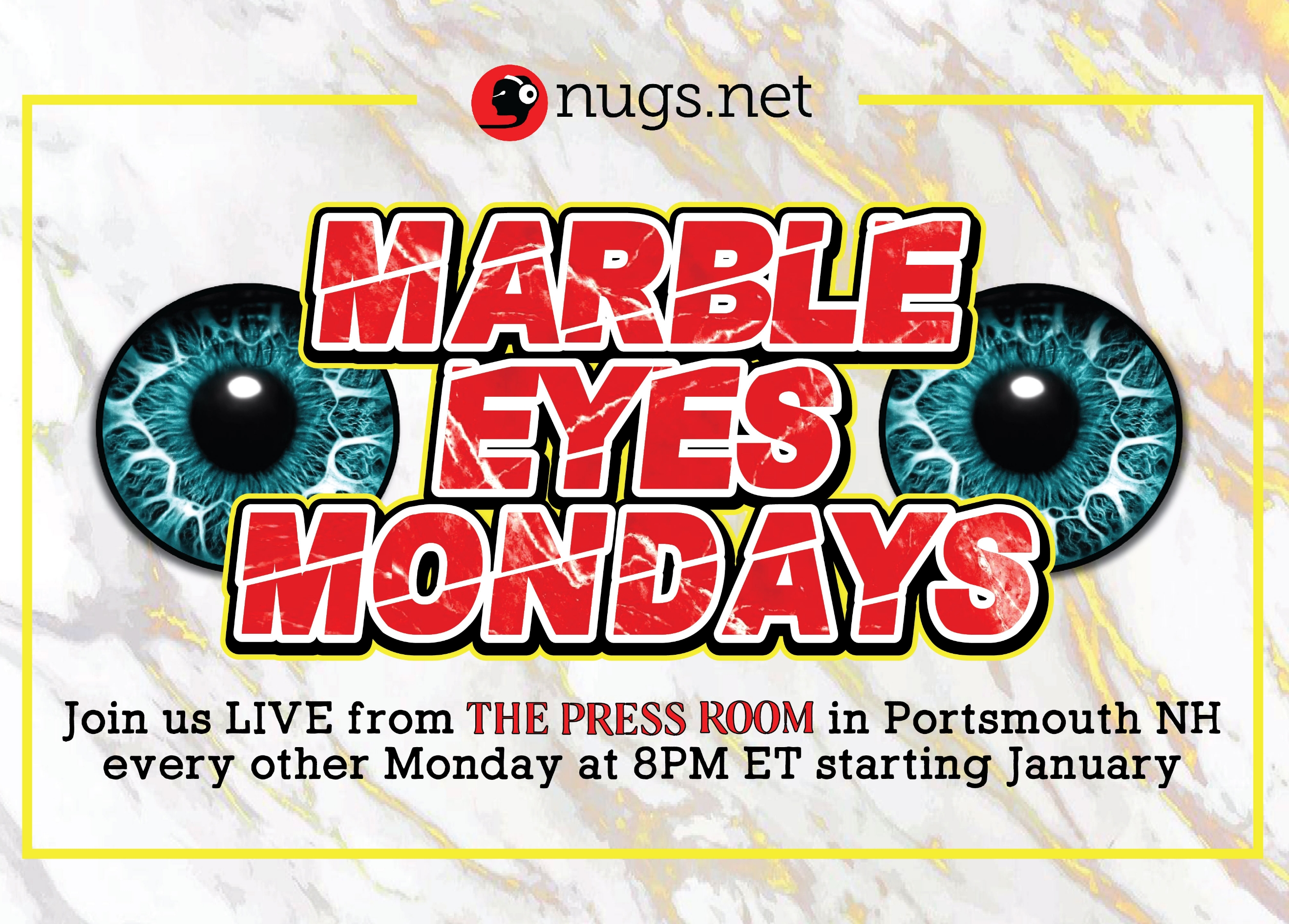 Marble Eyes 2021 Livestream Series – Marble Eyes Mondays