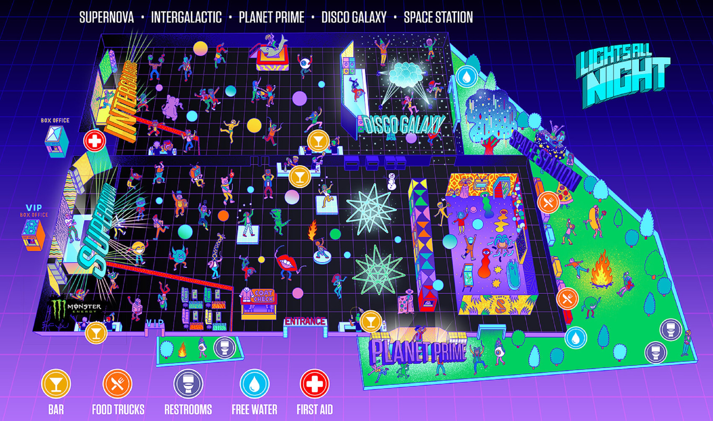 Lights All Night Announces DreamHack Partnership Grateful Web