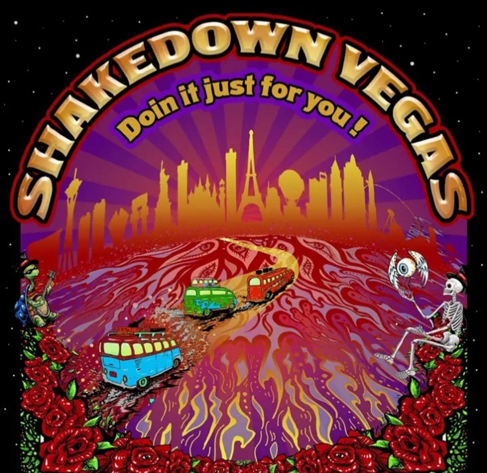 SHAKEDOWN VEGAS 2024 ARTIST ANNOUNCEMENT