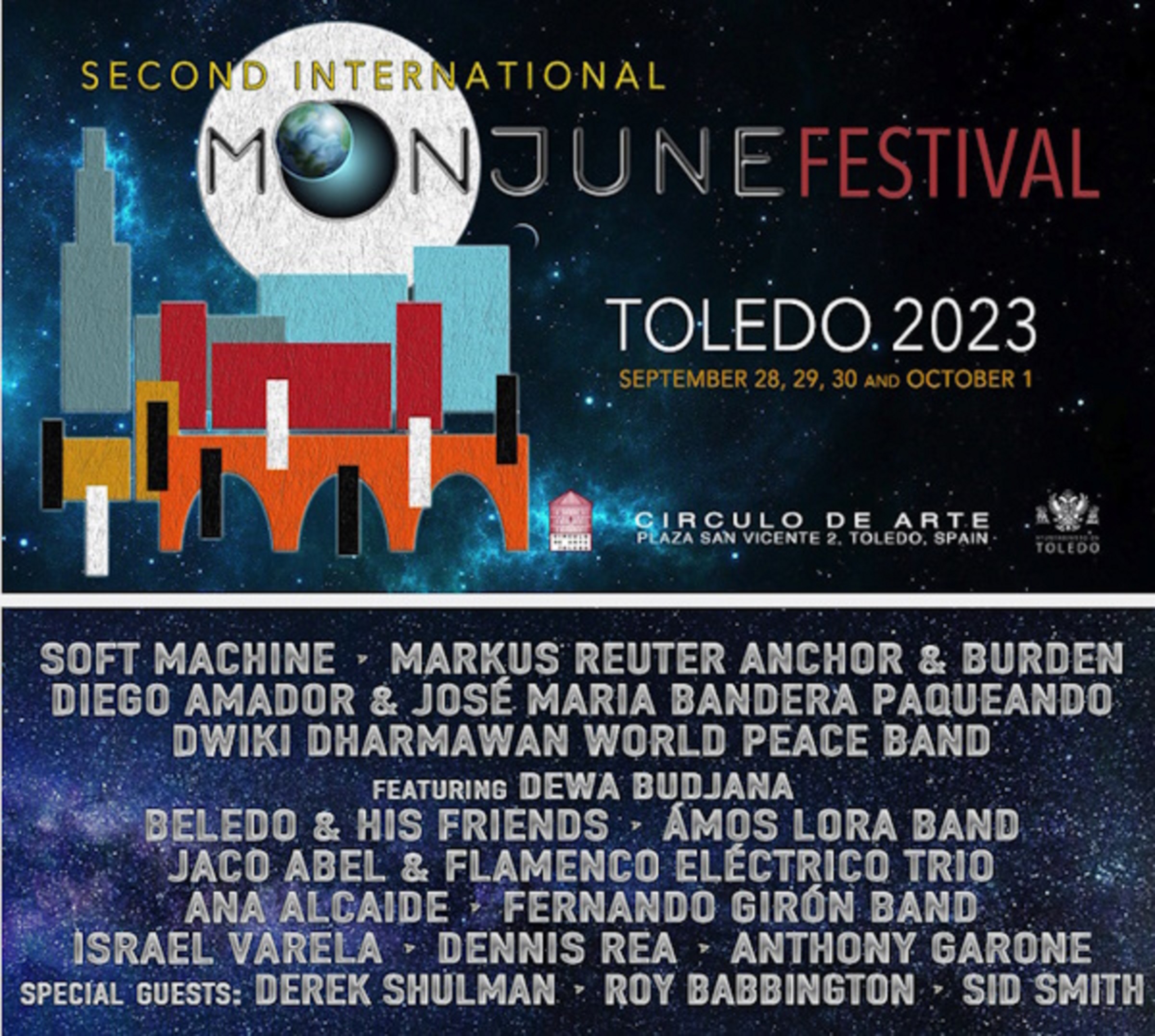 MoonJune Music Festival Toledo 2023