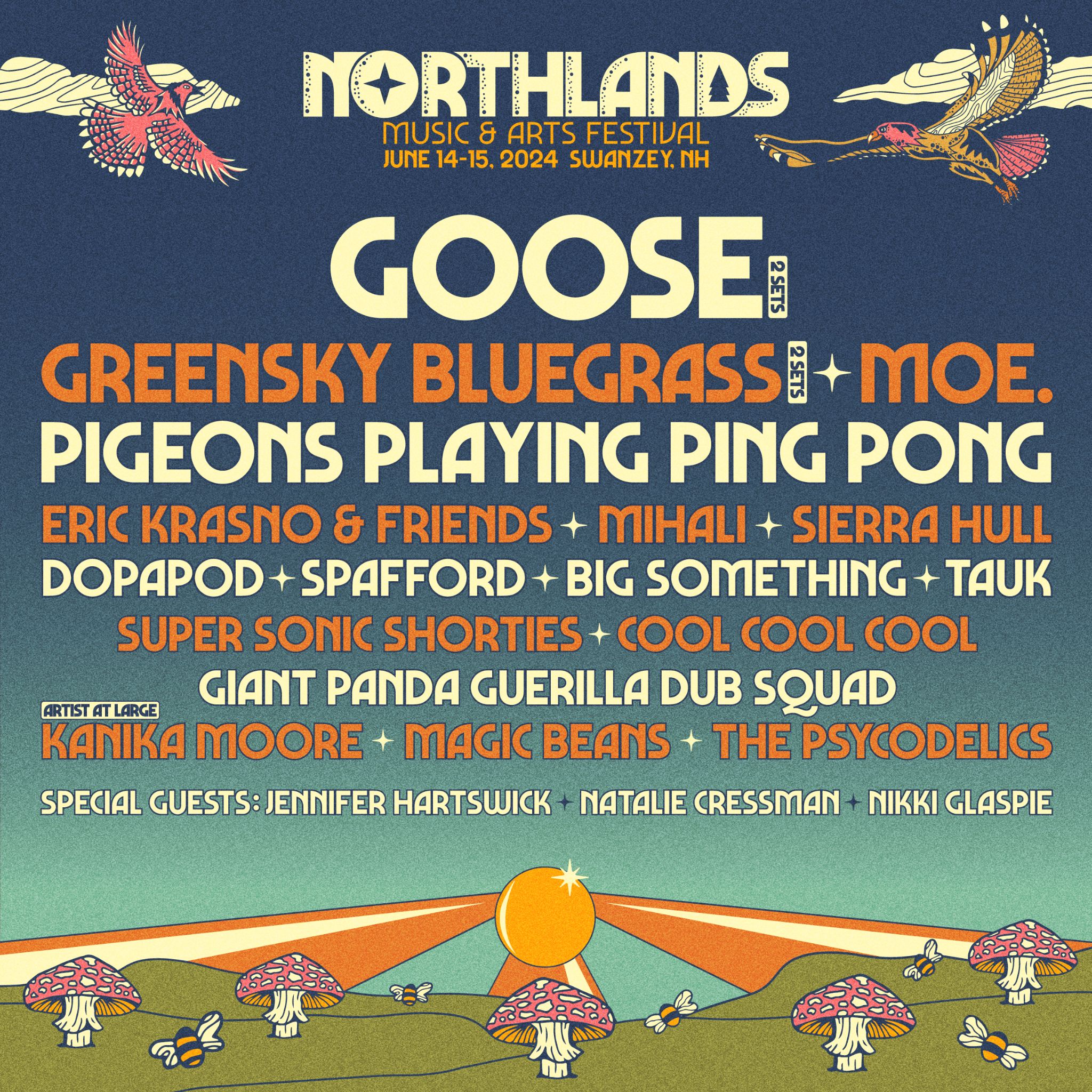 Northlands Music & Arts Festival Adds PPPP, Big Something, and Cool Cool Cool to 2024 Lineup