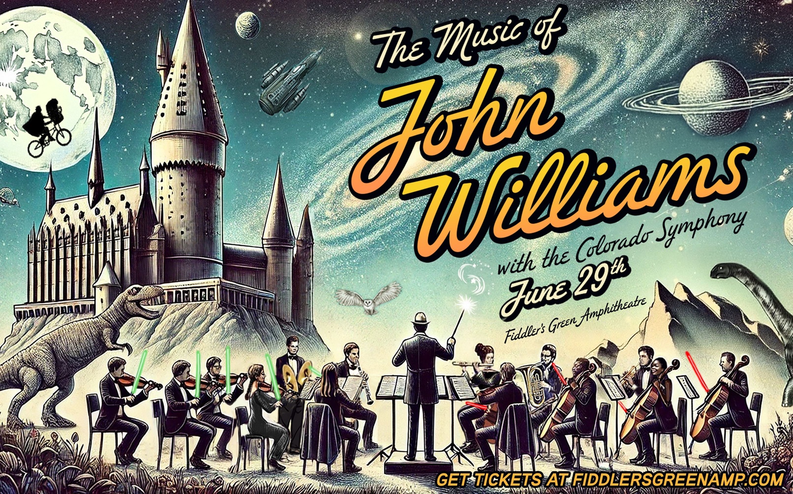 Colorado Symphony Presents The Music of John Williams at Fiddler’s Green This Sunday