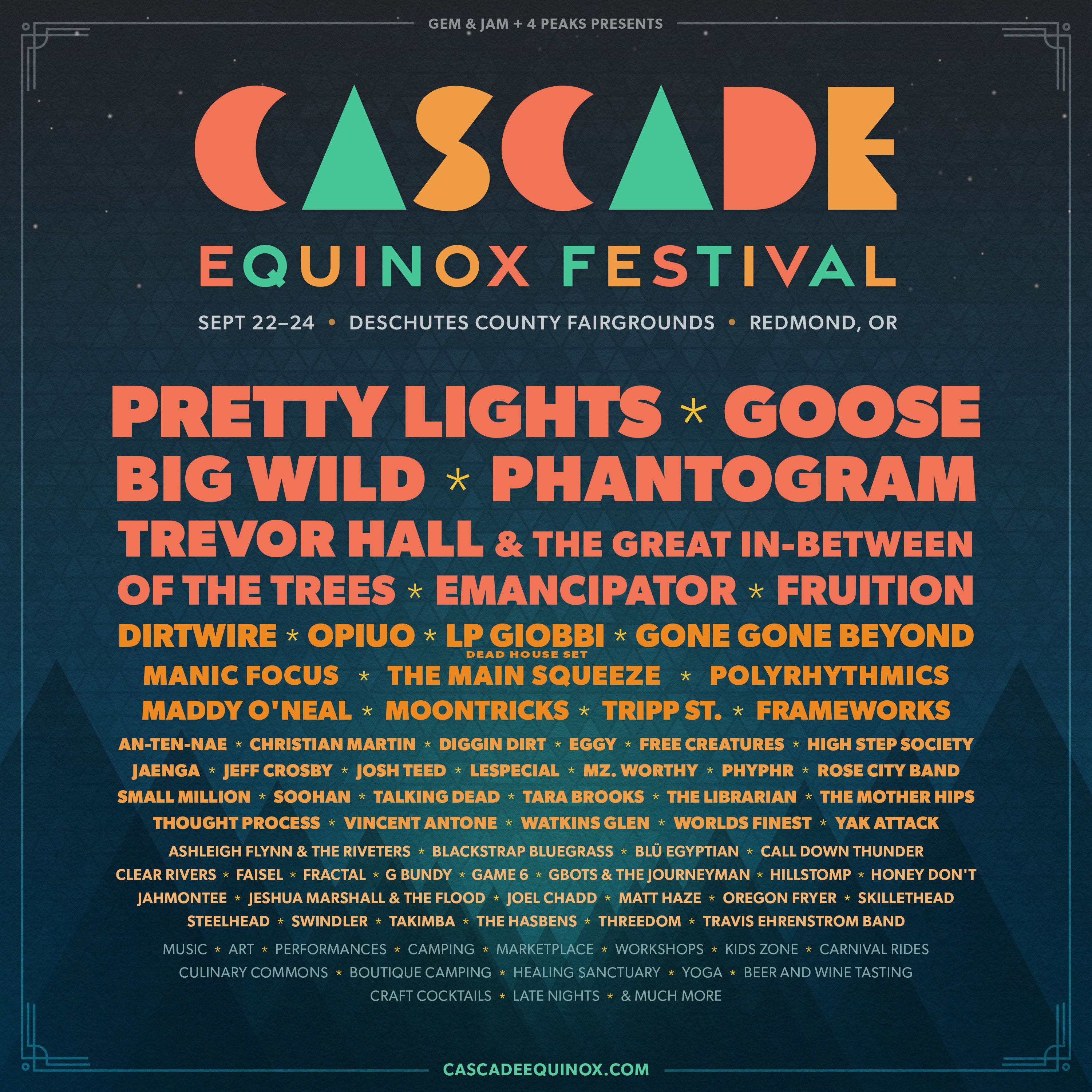 5 REASONS TO JAM AT CASCADE EQUINOX