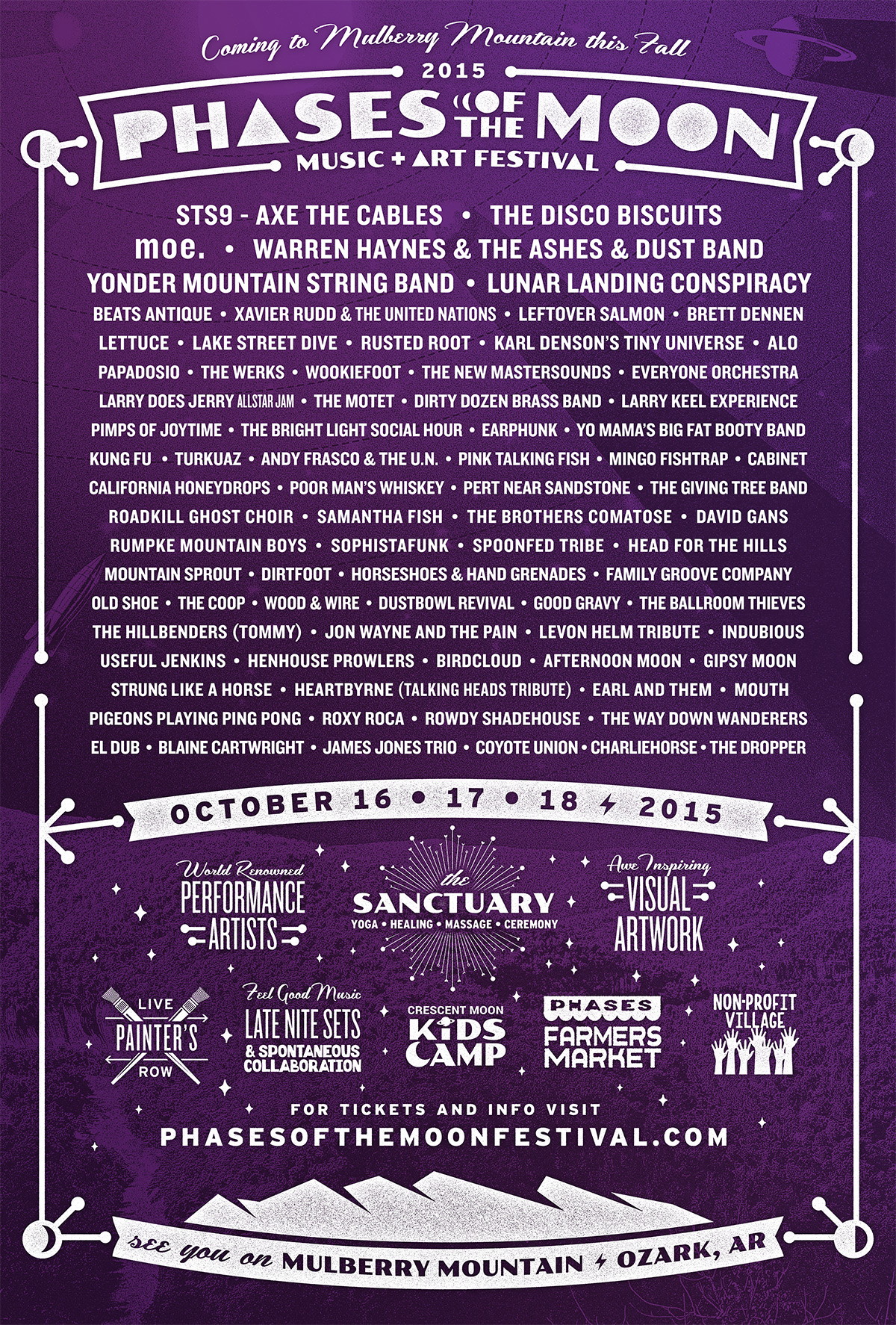 Phases of the Moon Music + Art Festival Announces Additional Artists