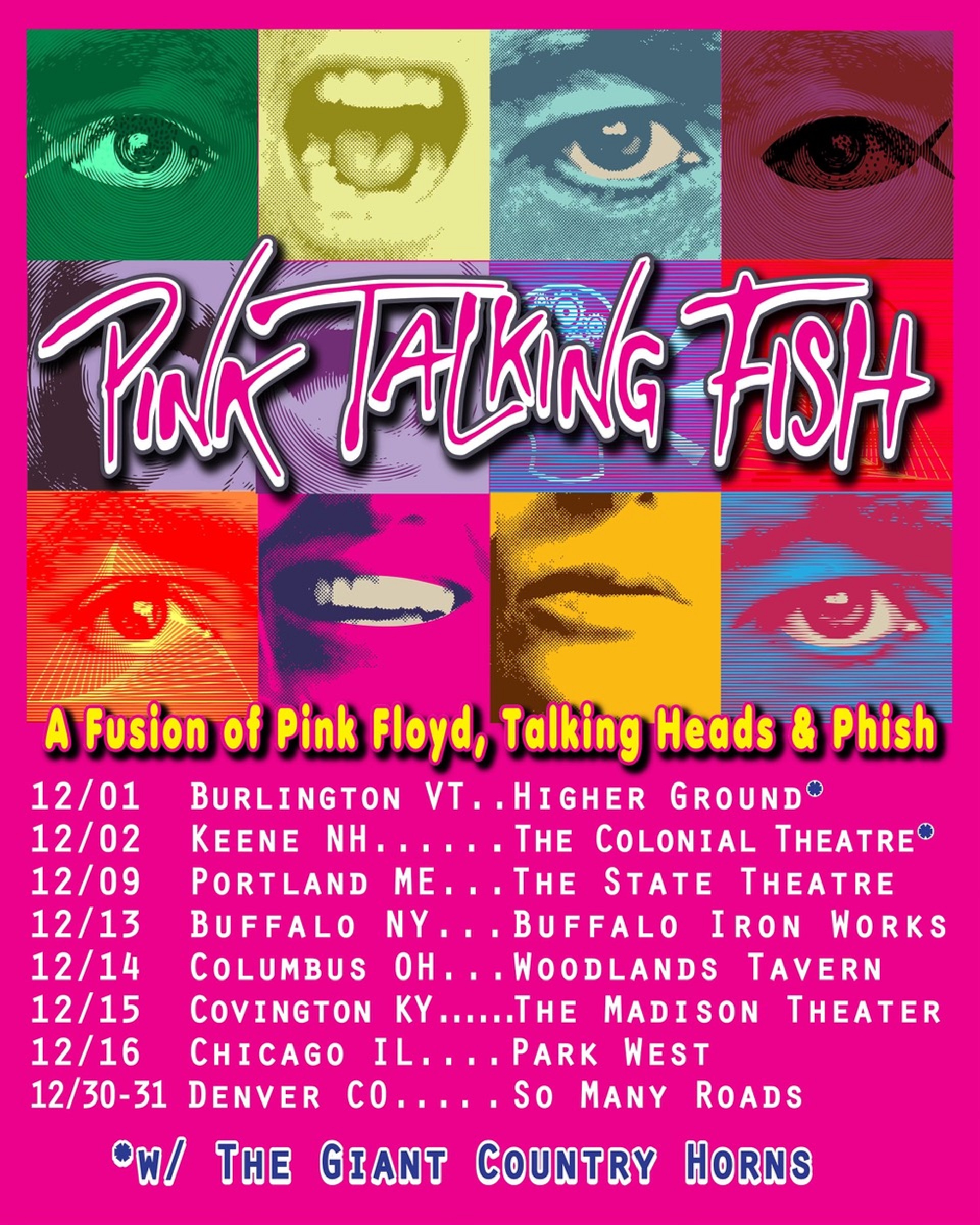 Pink Talking Fish Announce December 2023 Tour