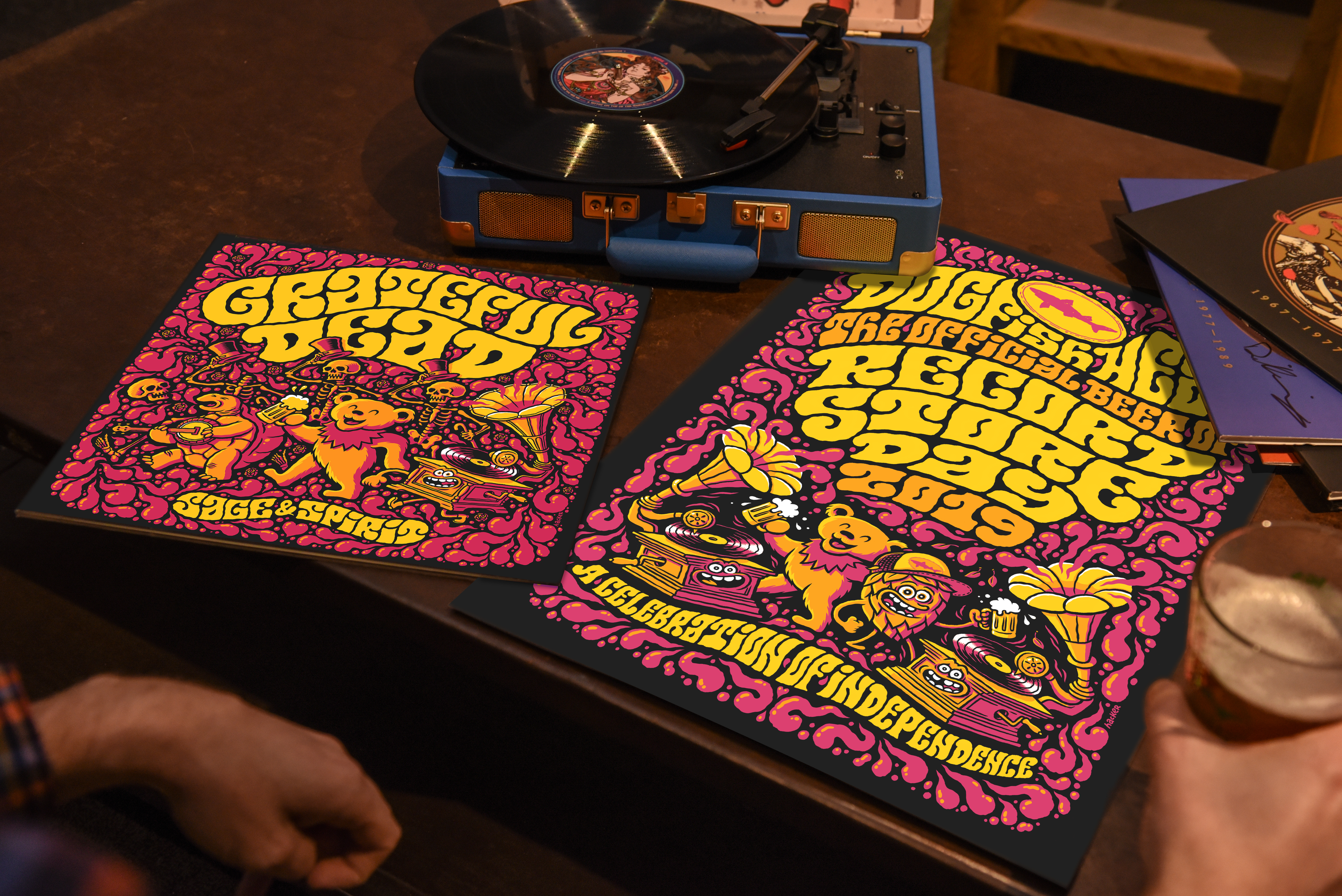 Dogfish Head and Grateful Dead collaborate to celebrate Record Store Day