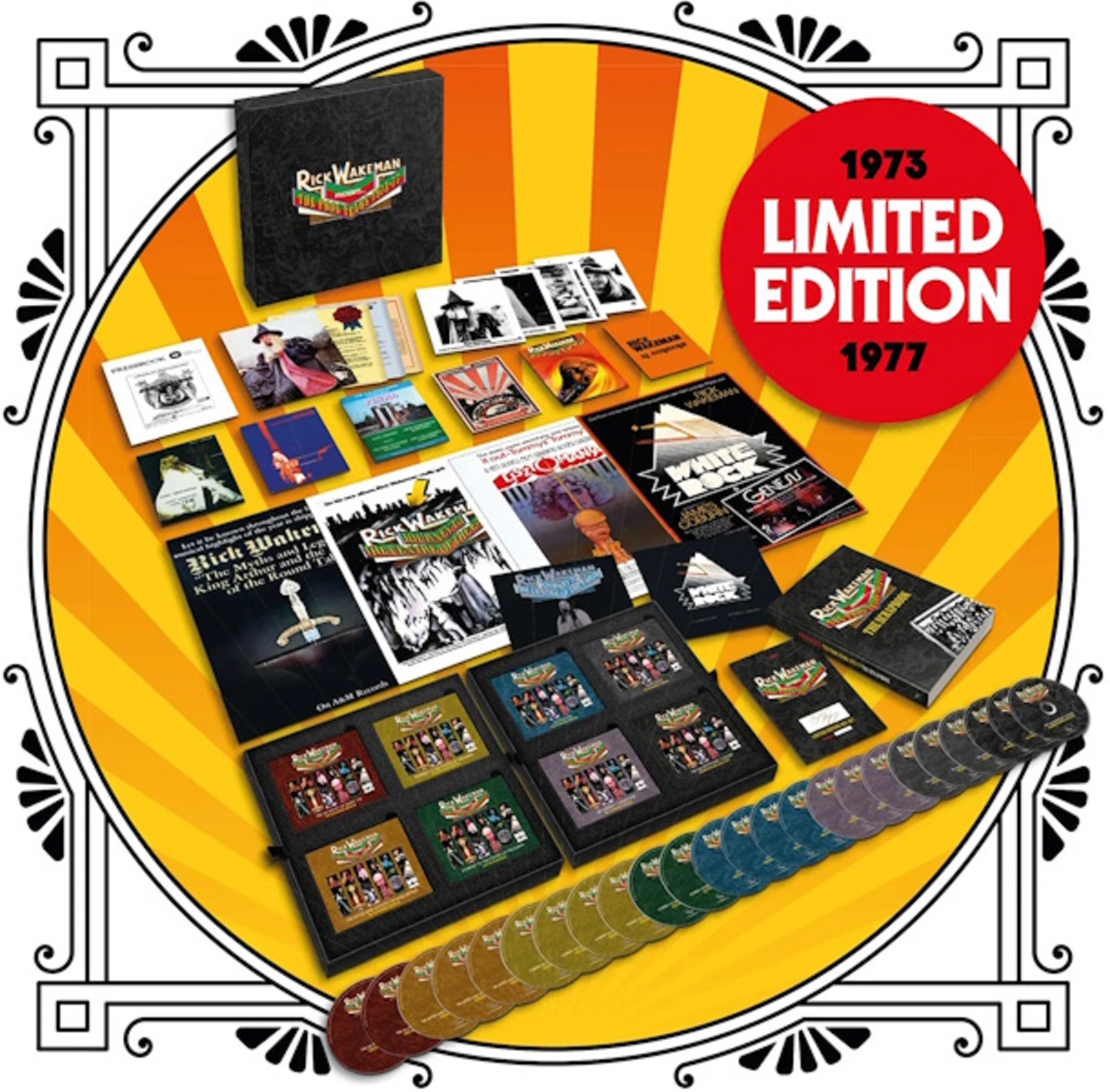 Rick Wakeman’s “The Prog Years: Redux” 32-Disc Box Set Available February 23, 2024