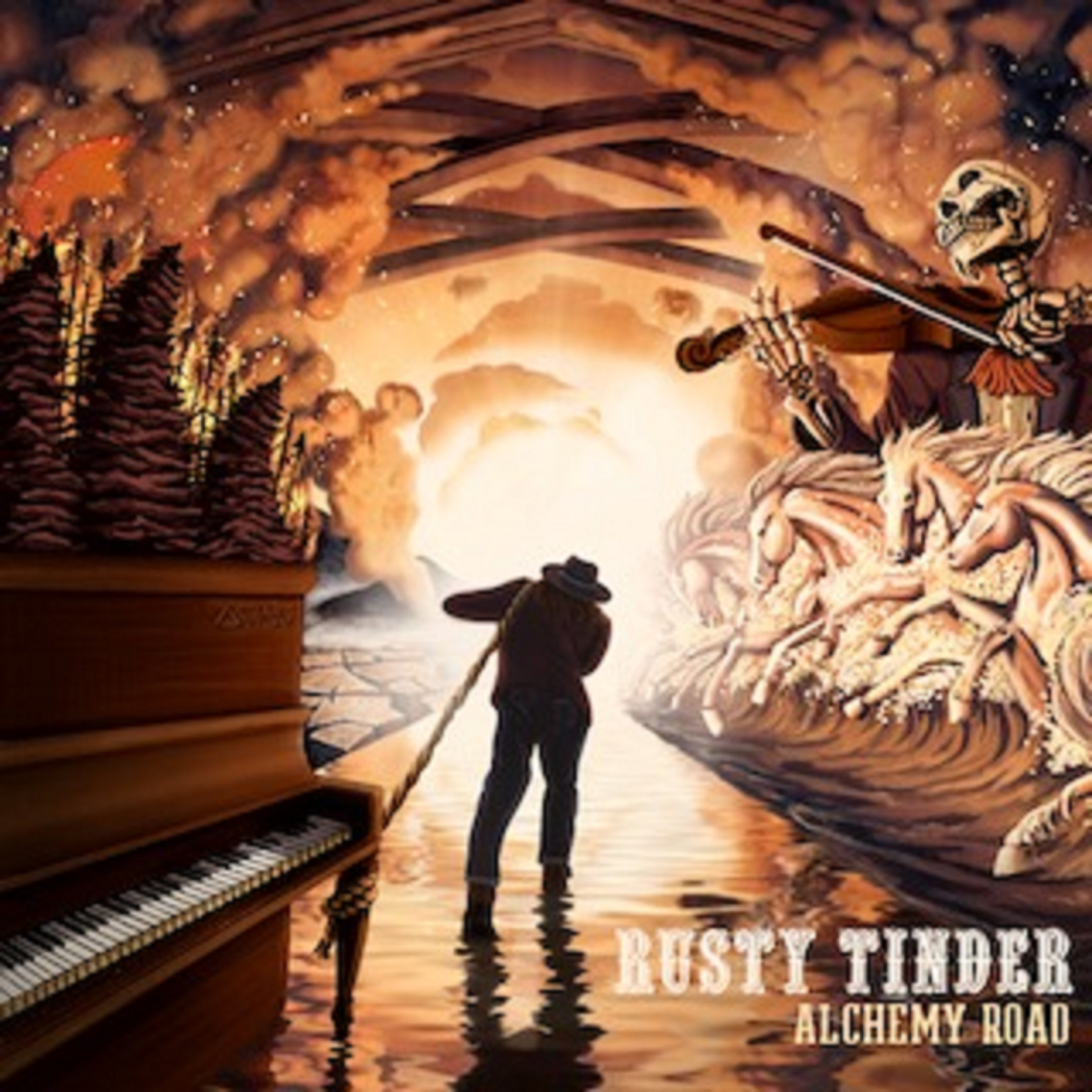 RUSTY TINDER RELEASES A SECOND SOLO ALBUM, ALCHEMY ROAD