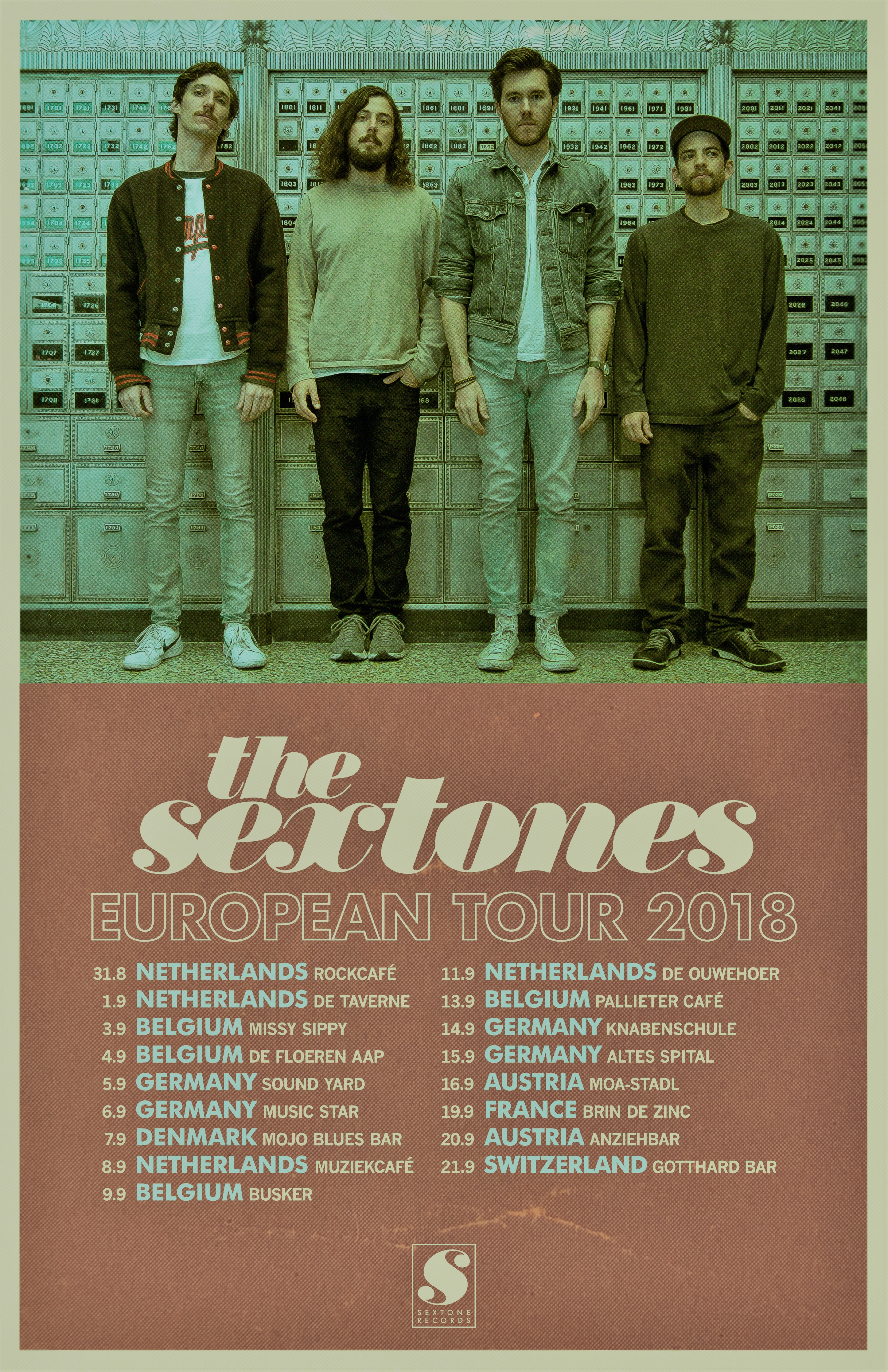 The Sextones Announce First Ever European Tour