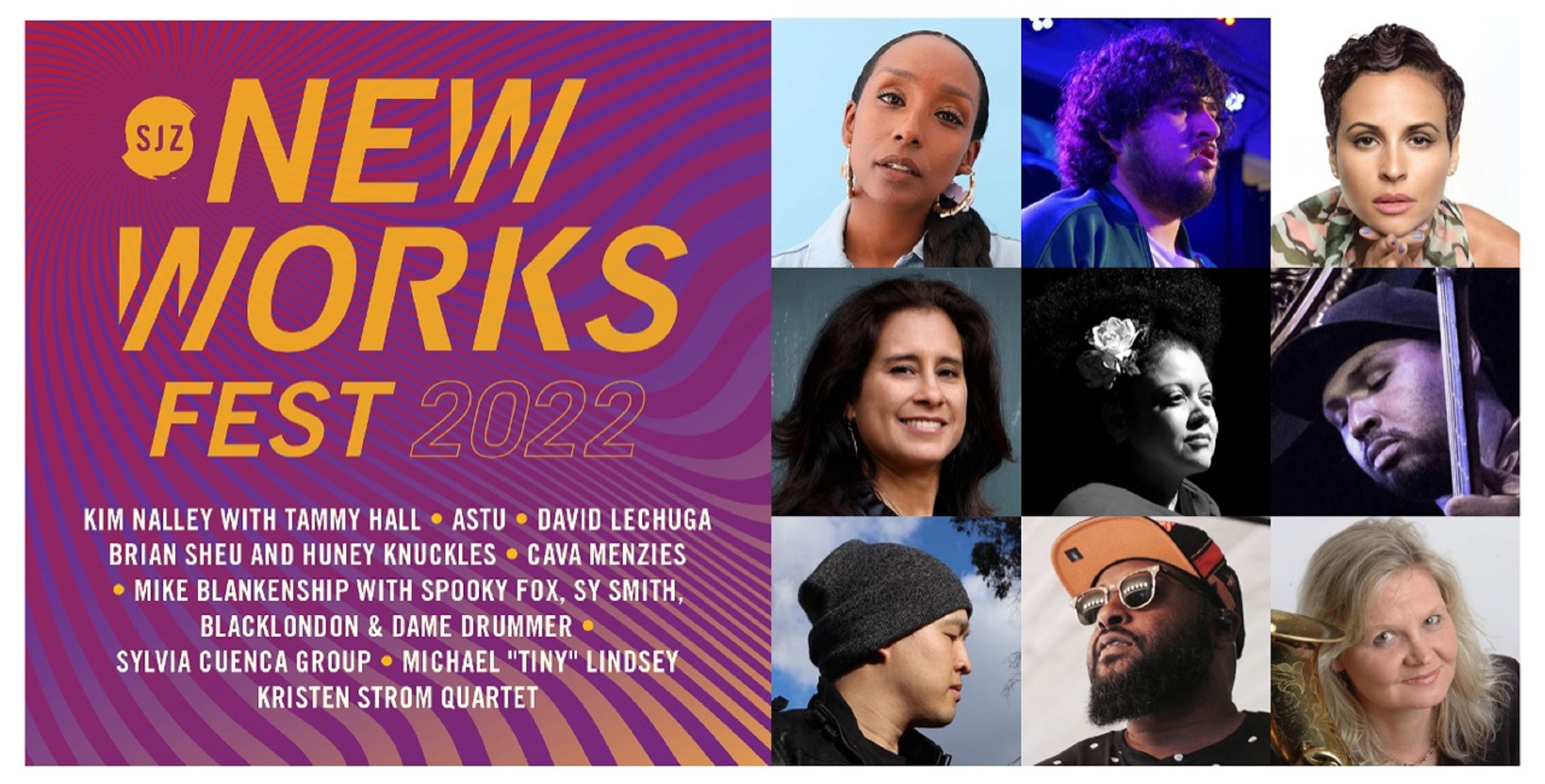 San Jose Jazz Presents "SJZ New Works Fest 2022"