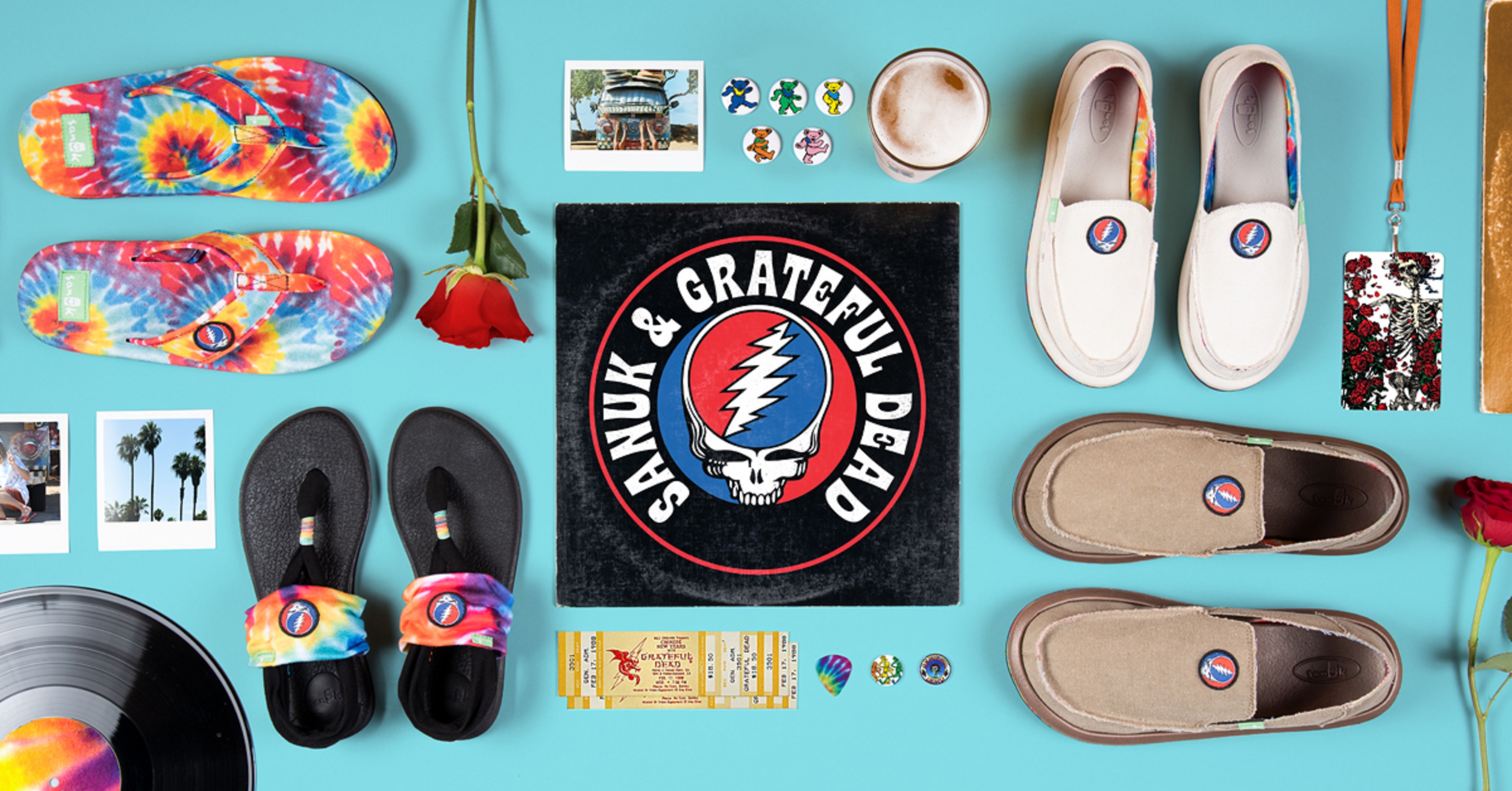 Sanuk x Grateful Dead Collection Releasing on 4/20