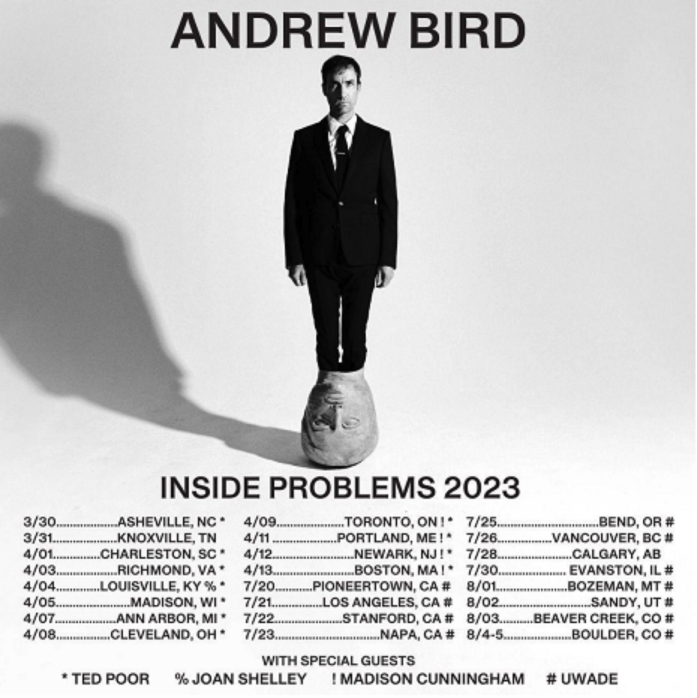 Andrew Bird Announces 2023 Summer Tour