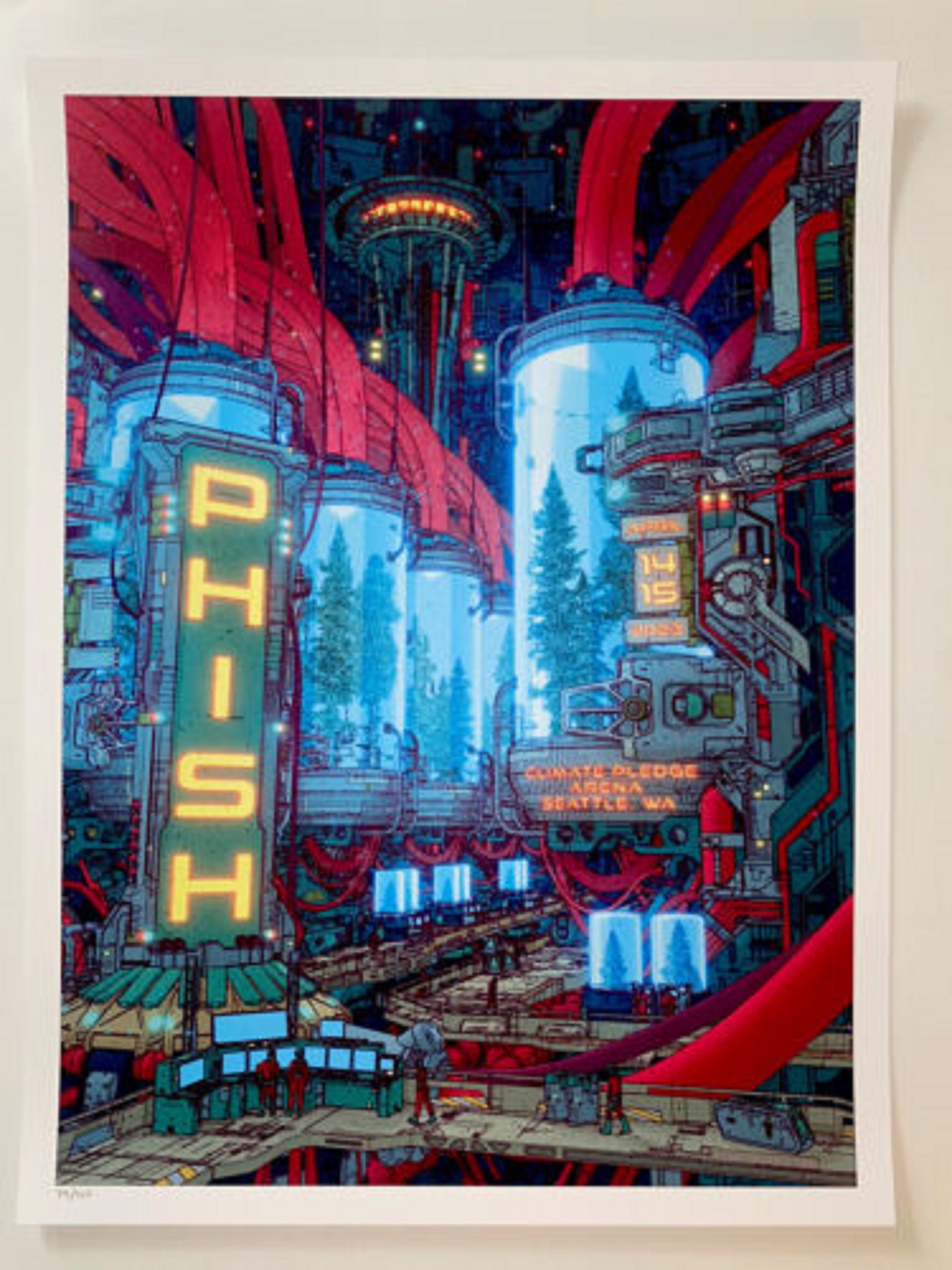 Phish 2023 Posters Signed by the Band up for Auction