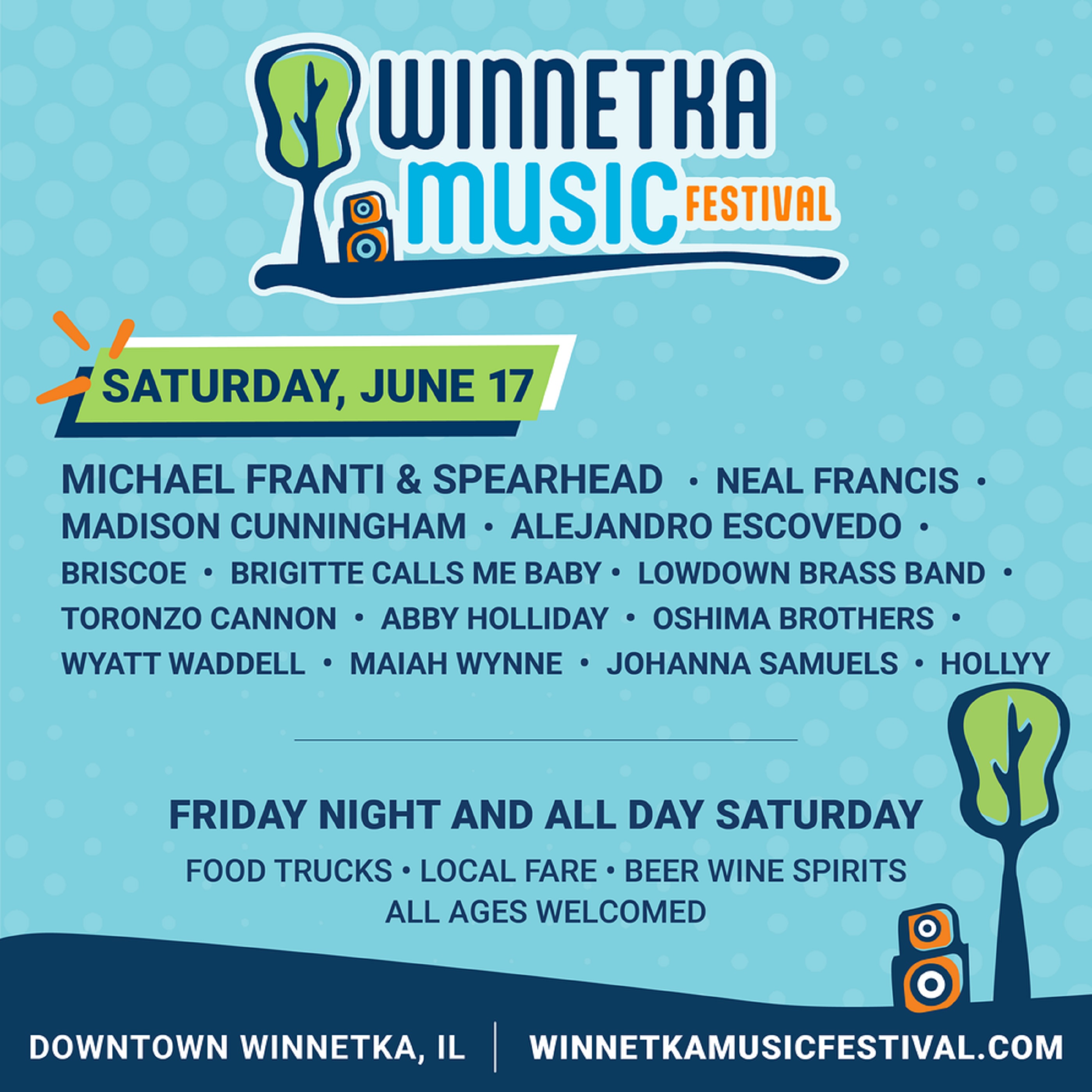 Winnetka Music Festival Announce Lineup for 2023