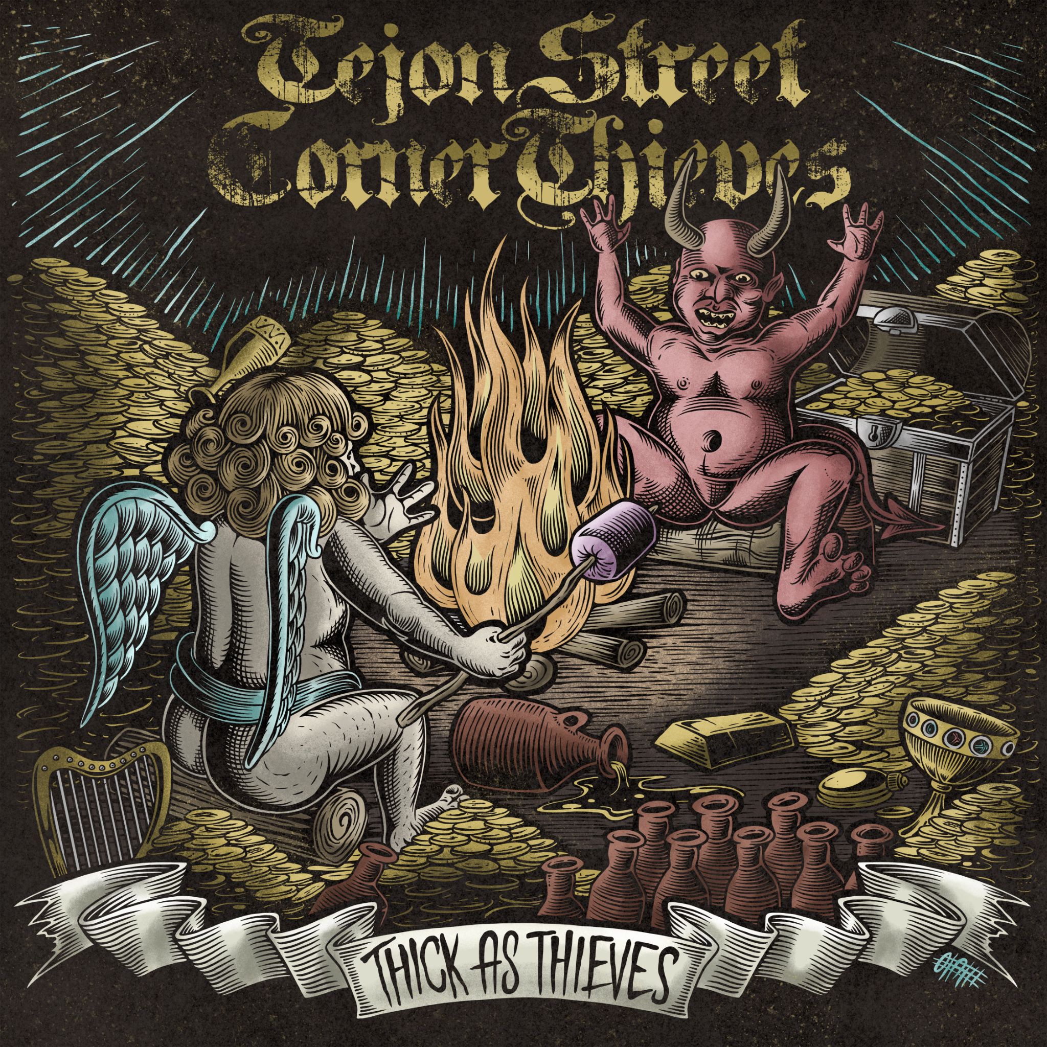 Tejon Street Corner Thieves Release New Album ‘Thick As Thieves" and Tour Dates With Dead South