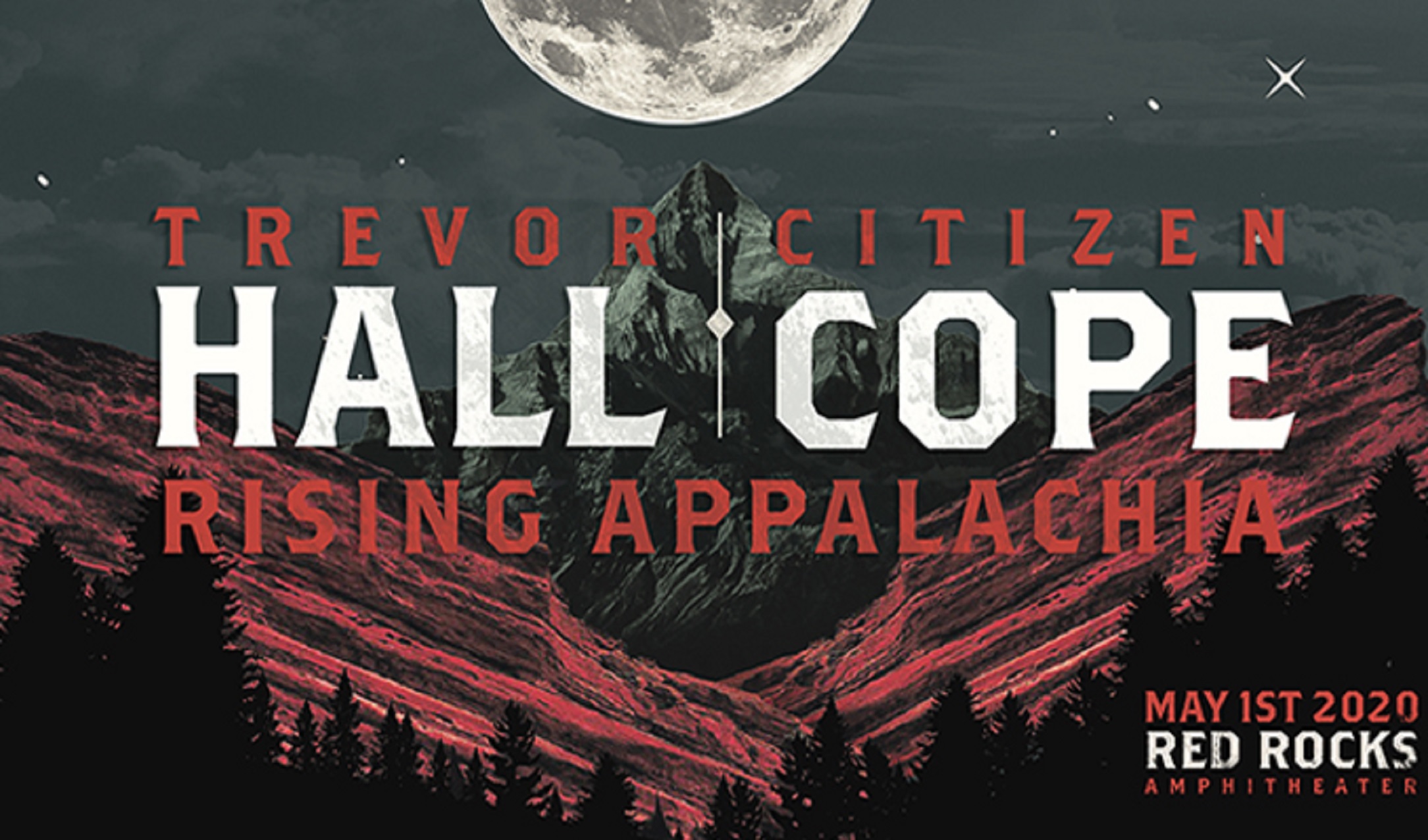 TREVOR HALL AND CITIZEN COPE TO CO-HEADLINE RED ROCKS AMPHITHEATRE