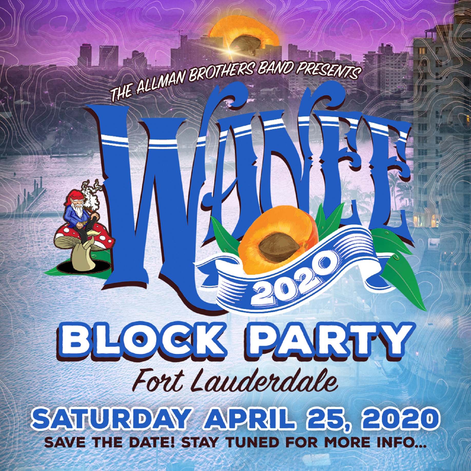 WANEE RETURNS TO S FL SATURDAY, APRIL 25TH, 2020!