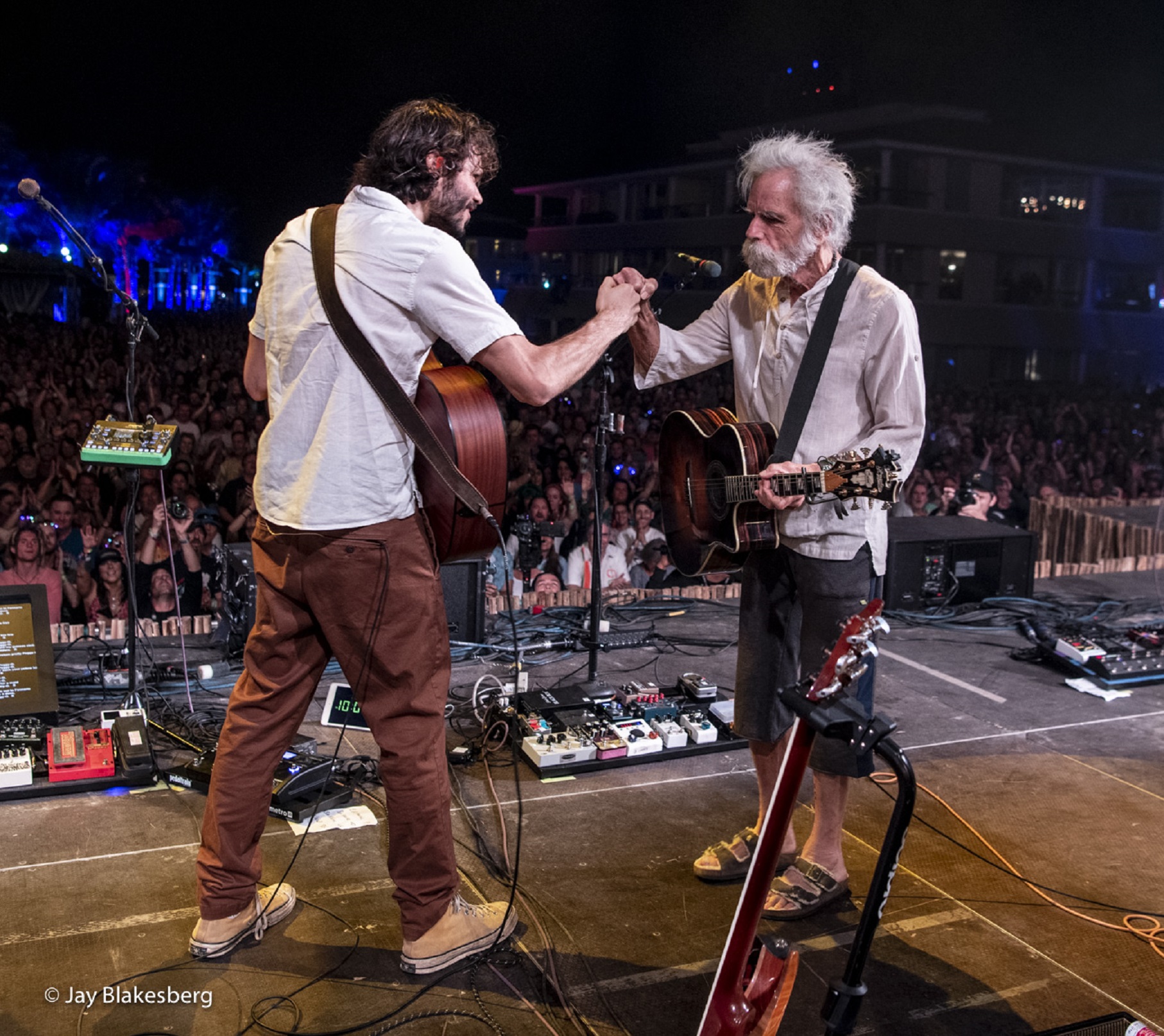 GOOSE JOINED BY LEGENDARY GRATEFUL DEAD GUITARIST BOB WEIR FOR TRIO OF SONGS DURING TWO-SET PLAYING IN THE SAND PERFORMANCE
