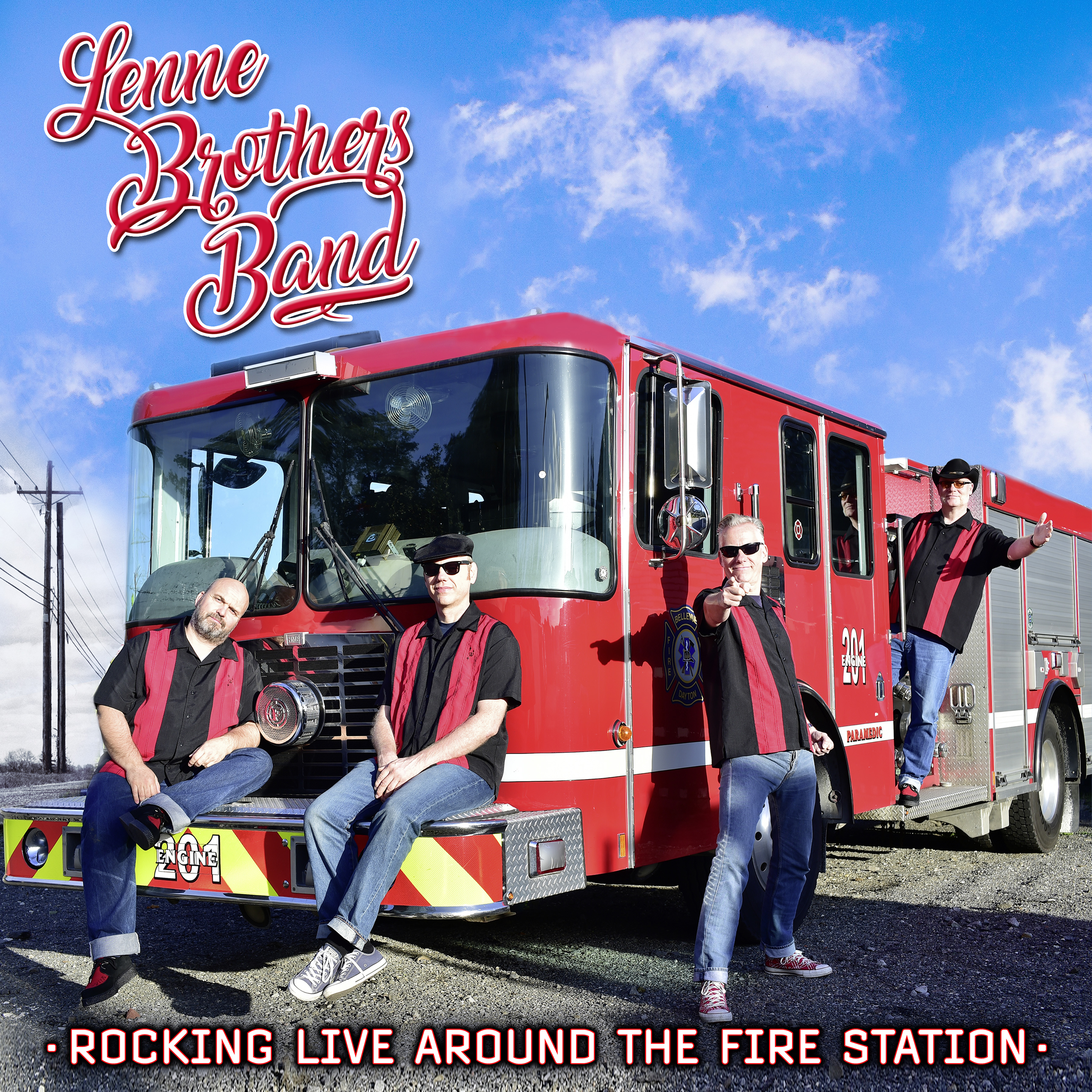 Résultat de recherche d'images pour "Lenne Brothers Rocking Live Around the Fire Station."