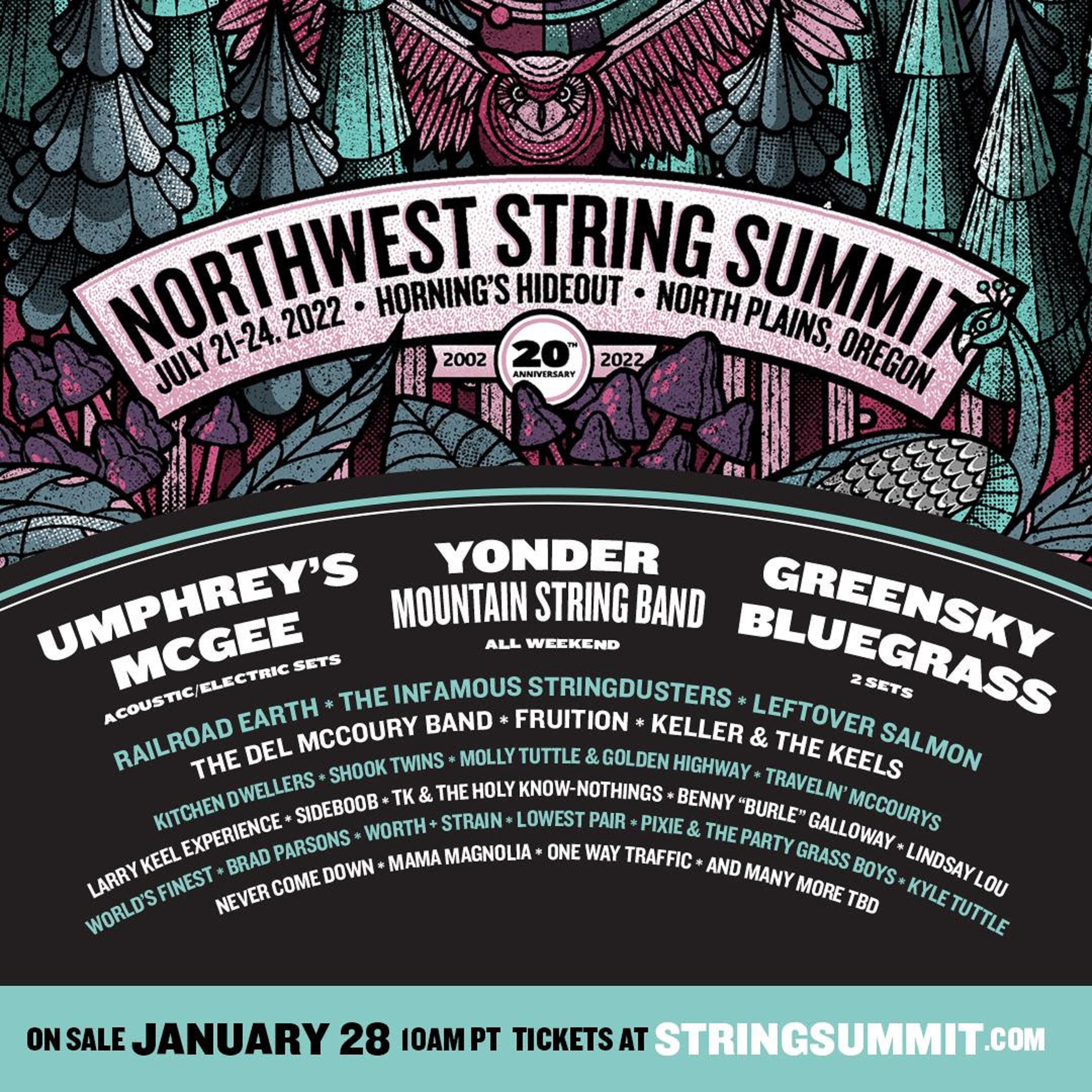 Northwest String Summit Makes Grand Return For 20th Anniversary Festival