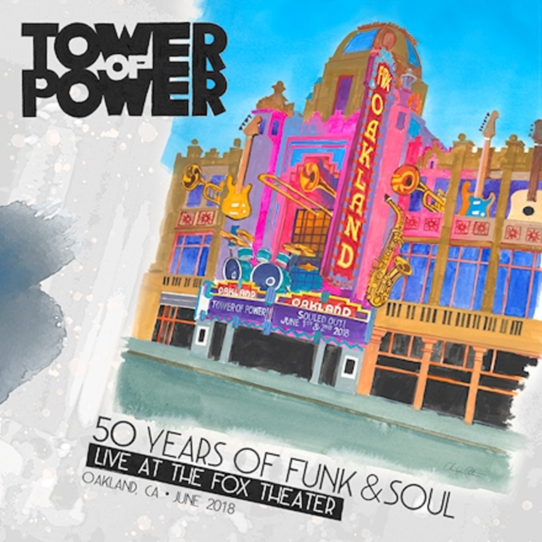 Tower of Power Celebrates 50 Years with a Star-studded Homecoming Concert at the Fox Theater 