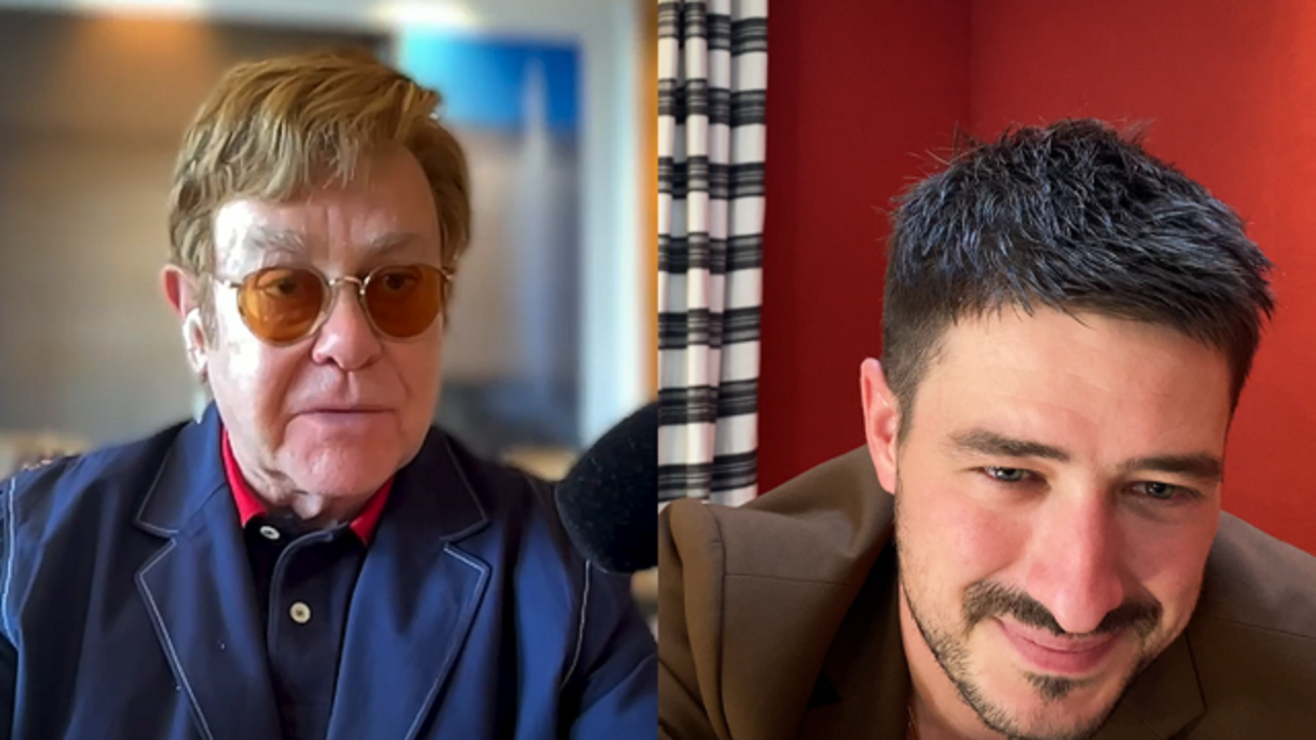 Marcus Mumford joins Elton John on Apple Music 1 to discuss Brandi Carlile, Mumford & Sons, his solo album, Joni Mitchell and his love for Elton
