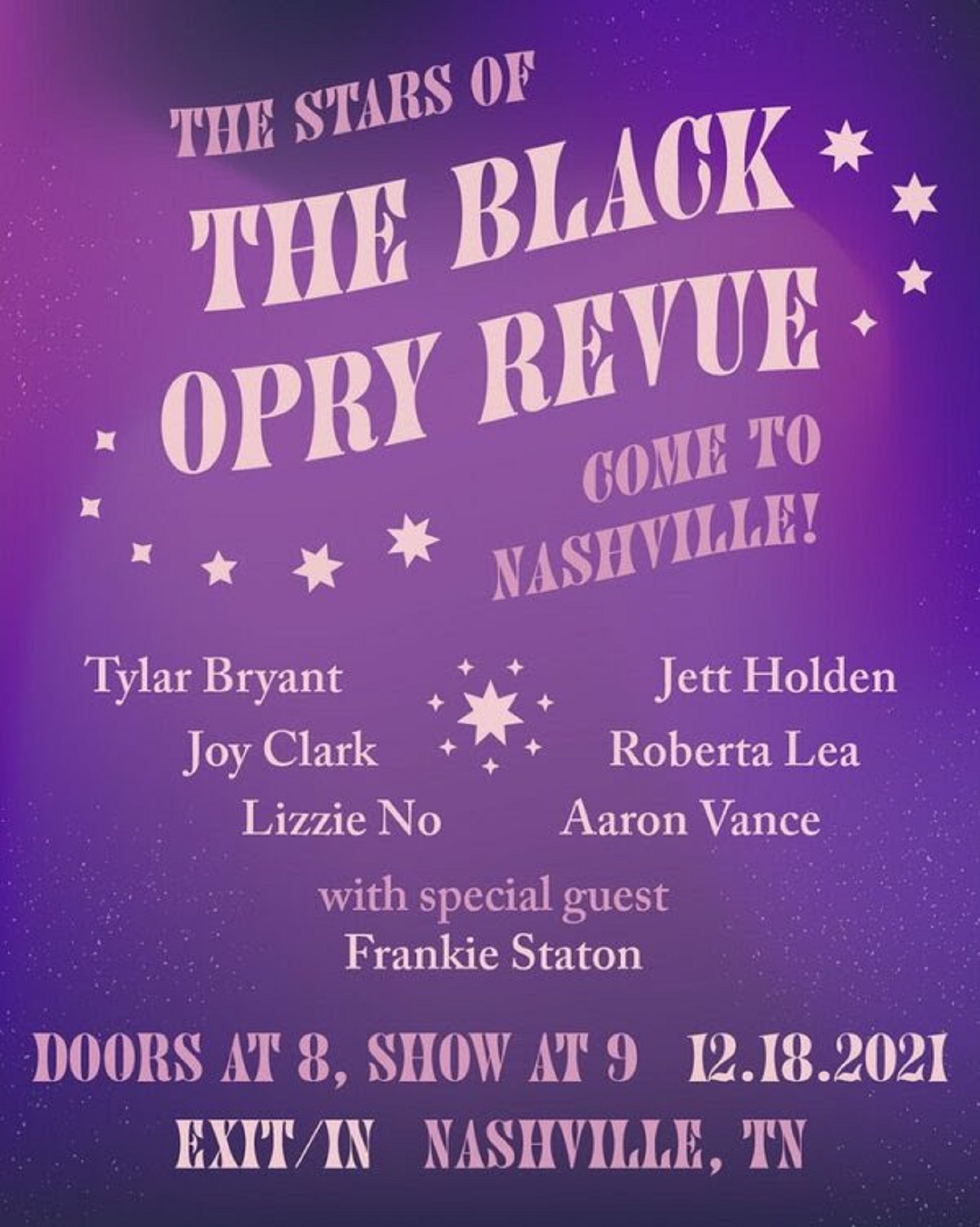 The Black Opry Revue Comes to Nashville's Exit/In