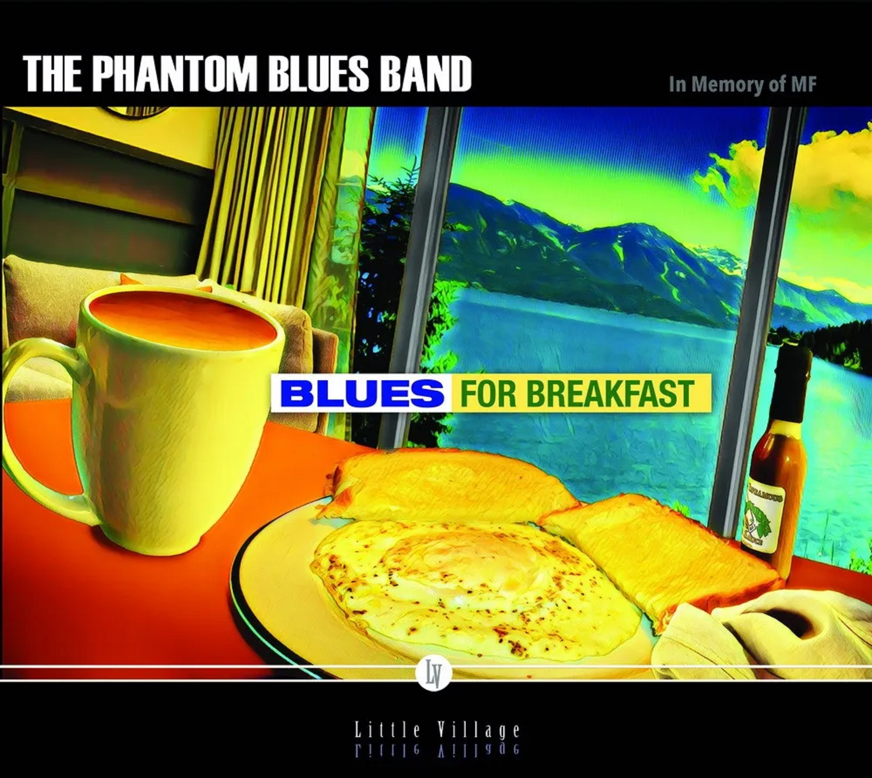 Phantom Blues Band's "Blues for Breakfast" Available July 4th, 2022