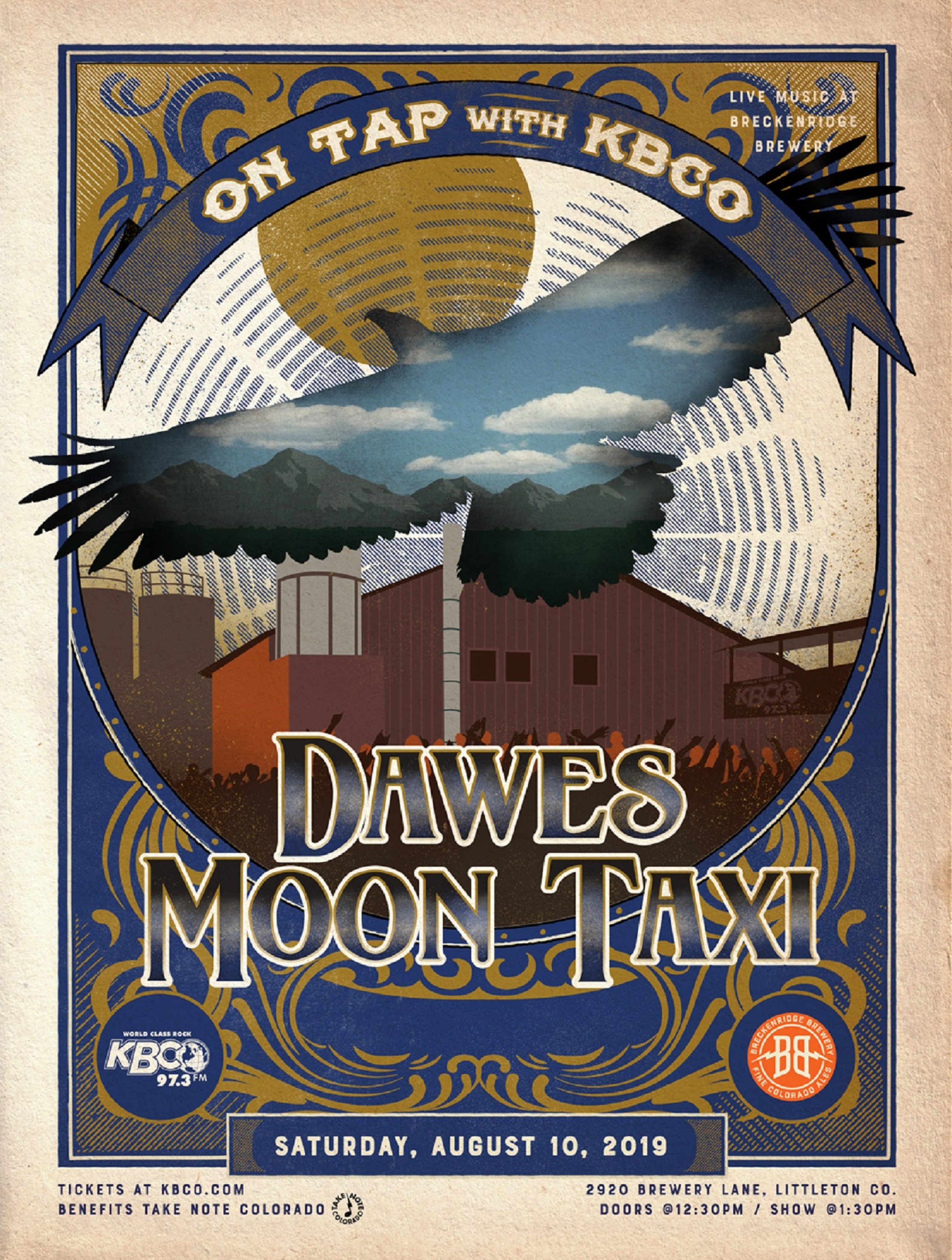 On Tap with KBCO Live Music at Breckenridge Brewery Featuring Dawes & Moon Taxi