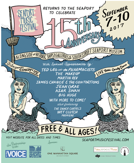 THIS WEEKEND: Full Schedule Announced For Seaport Music Festival - Celebrating 15 Year Anniversary