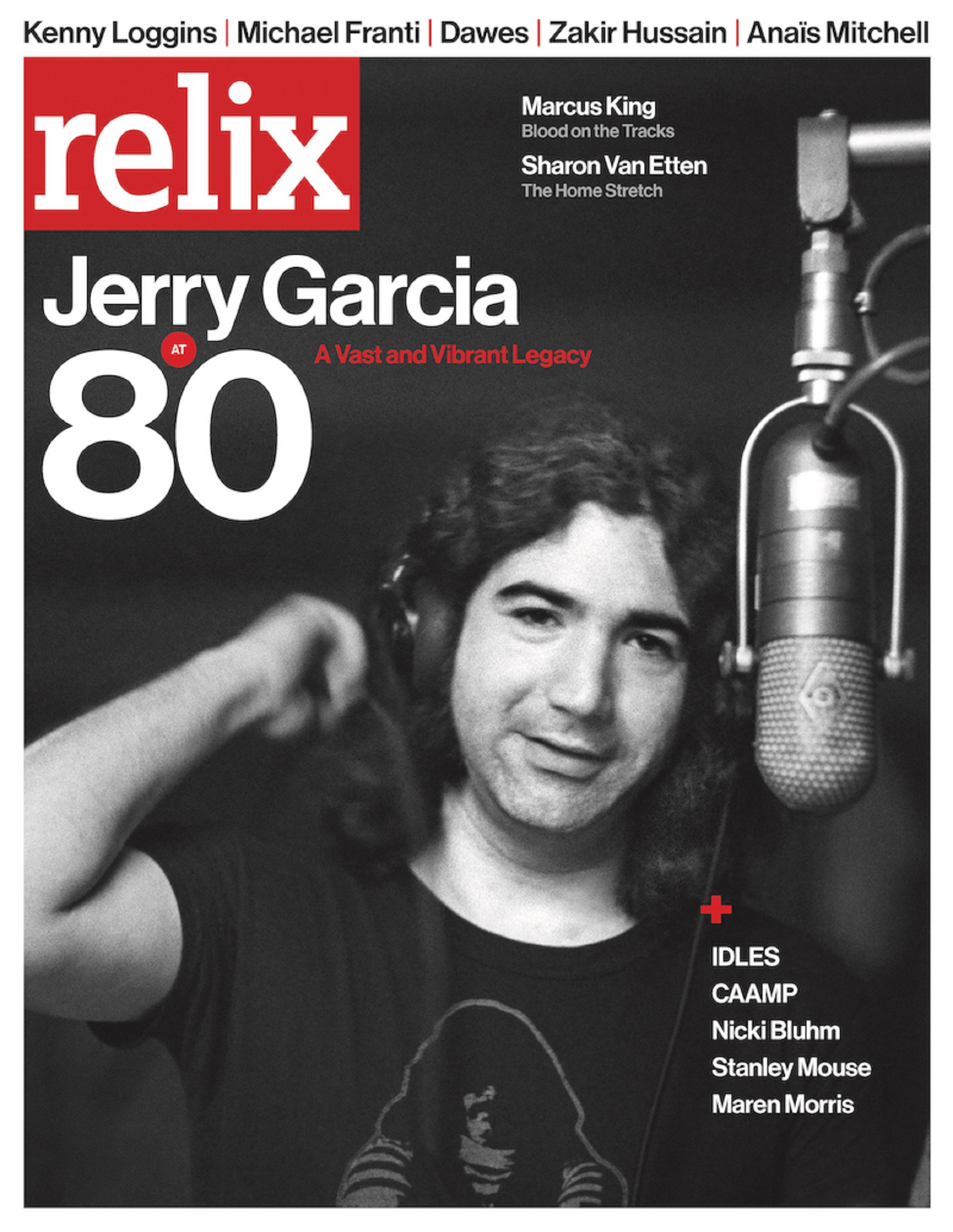 Relix Announces New Commemorative Issue Celebrating Jerry Garcia at 80