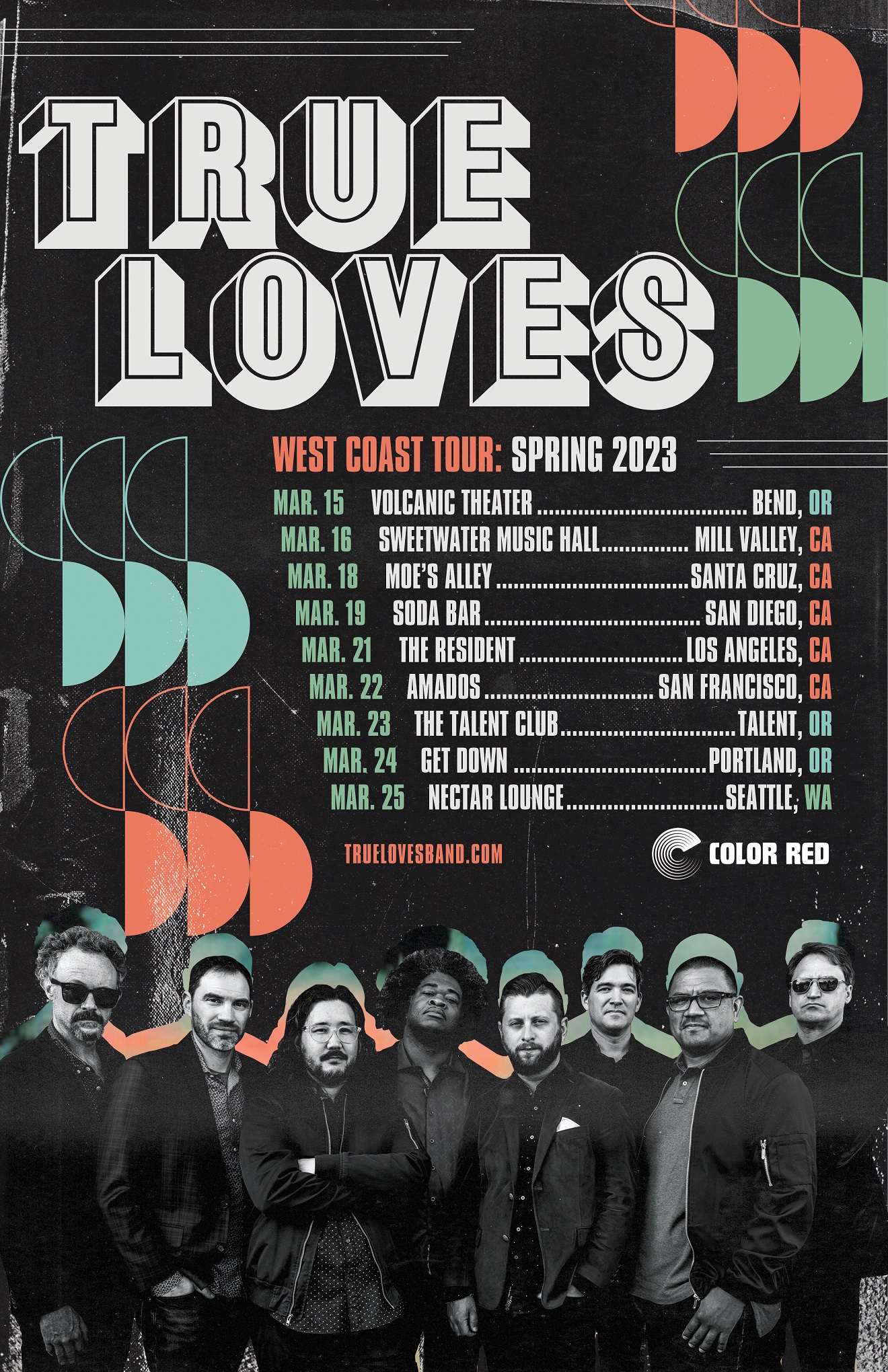 True Loves Announce 2023 West Coast Tour