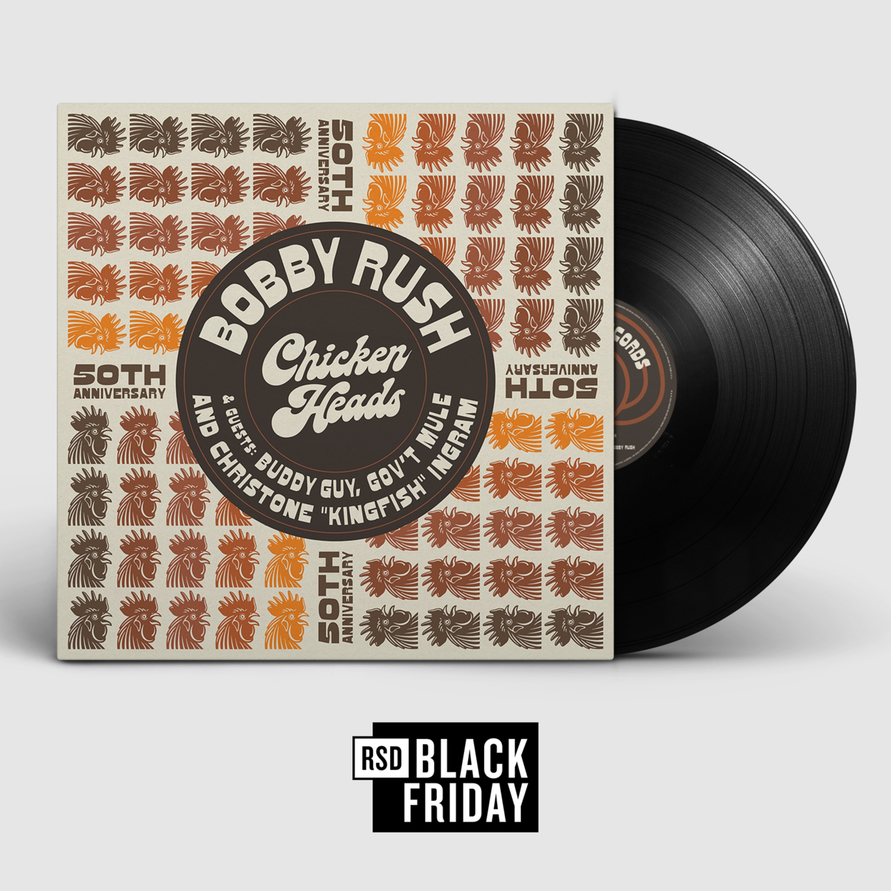 Bobby Rush celebrates 50 years of "Chicken heads" with vinyl Black Friday exclusive