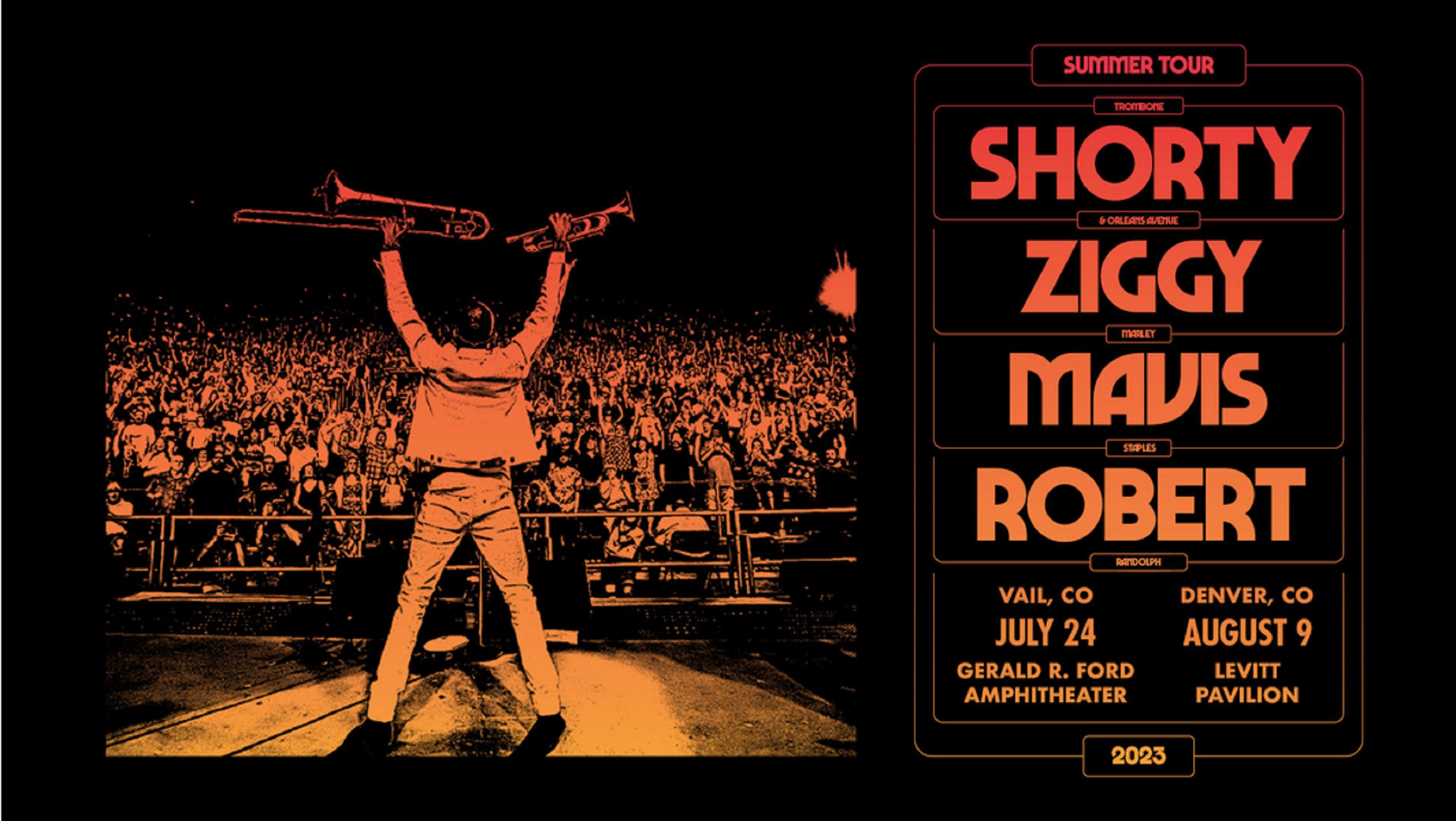 trombone shorty tour 2023 lineup