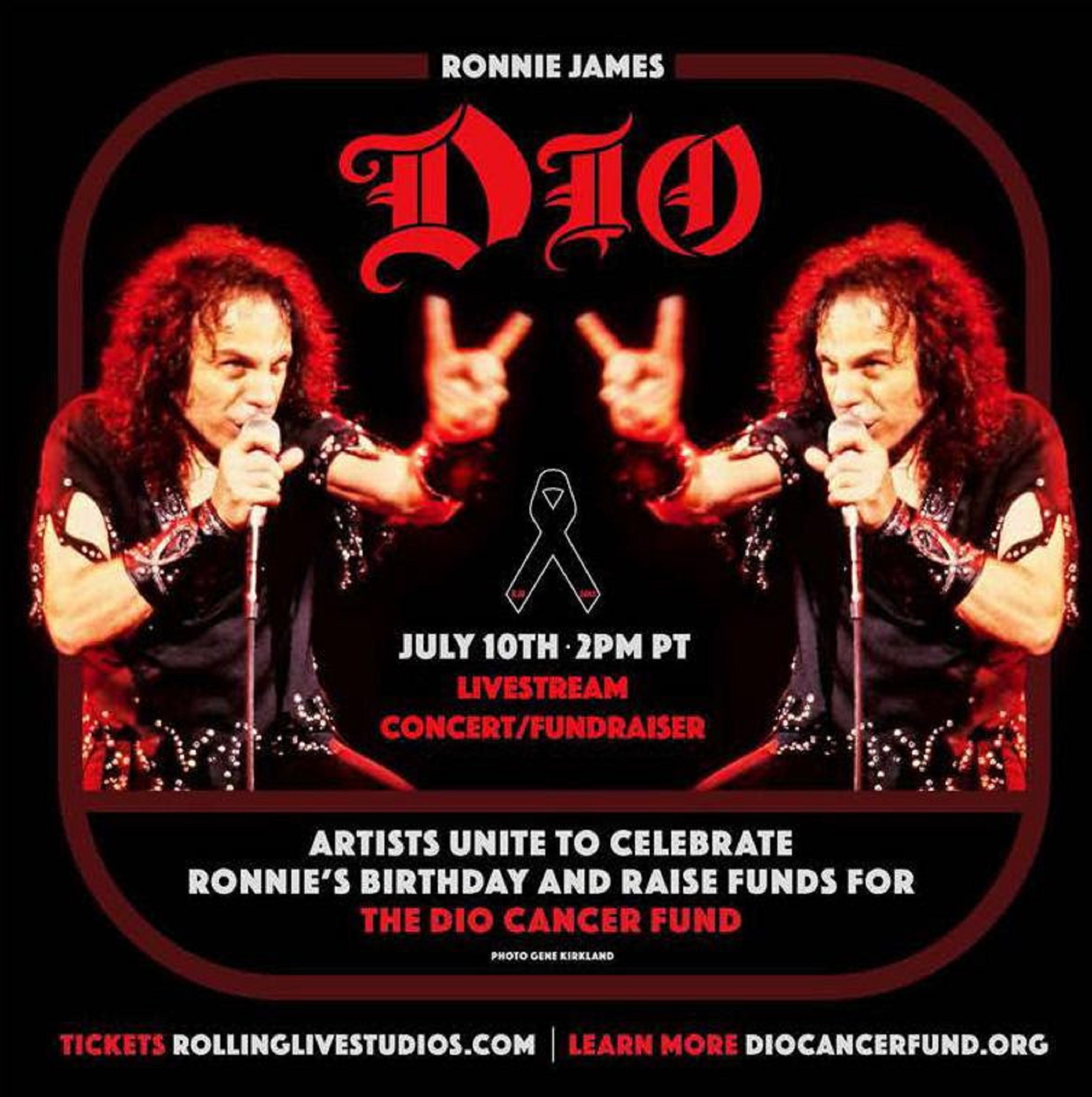 RONNIE JAMES DIO STAND UP AND SHOUT CANCER FUND