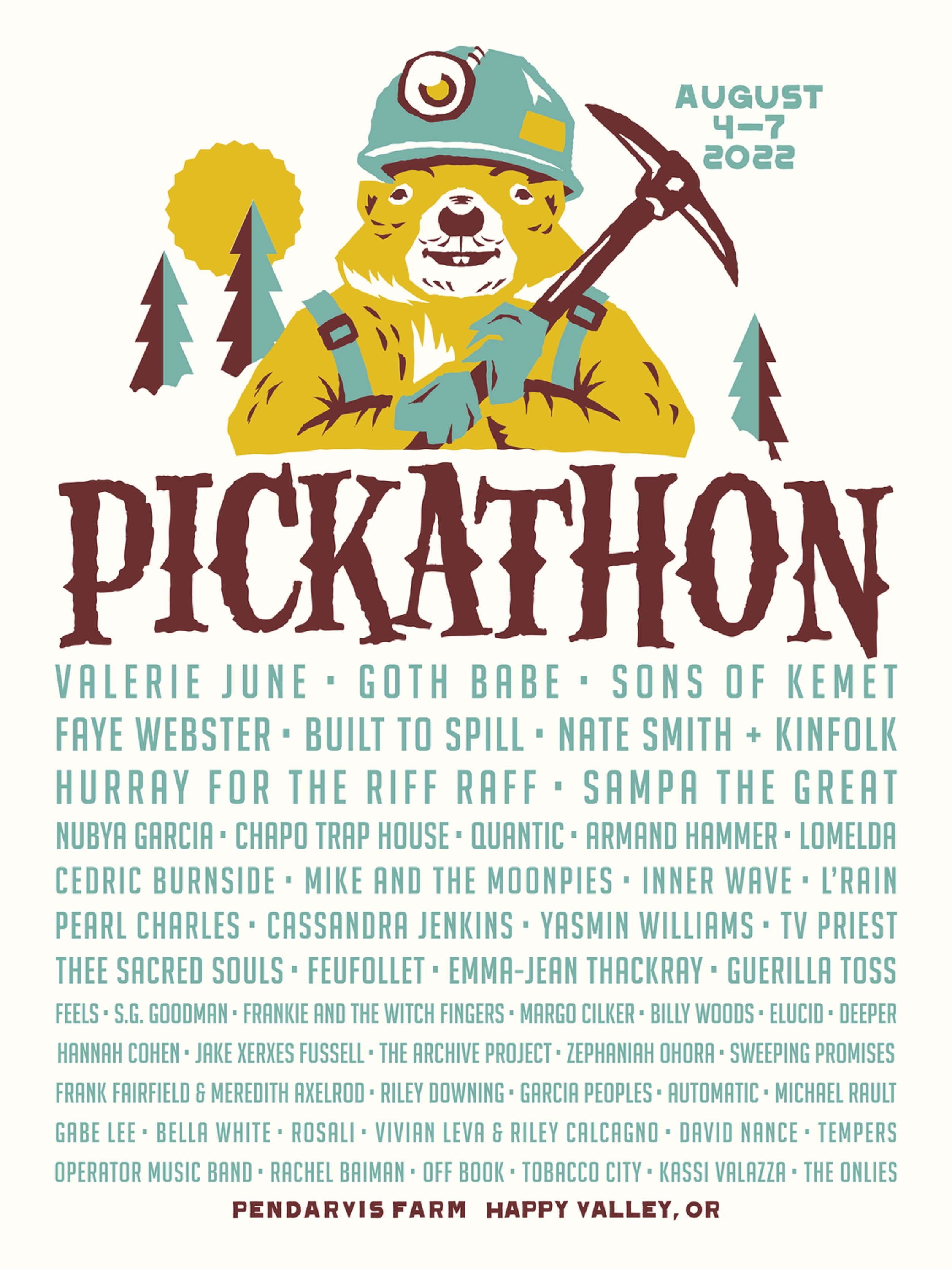 Pickathon Announces Full Lineup for 2022 Festival